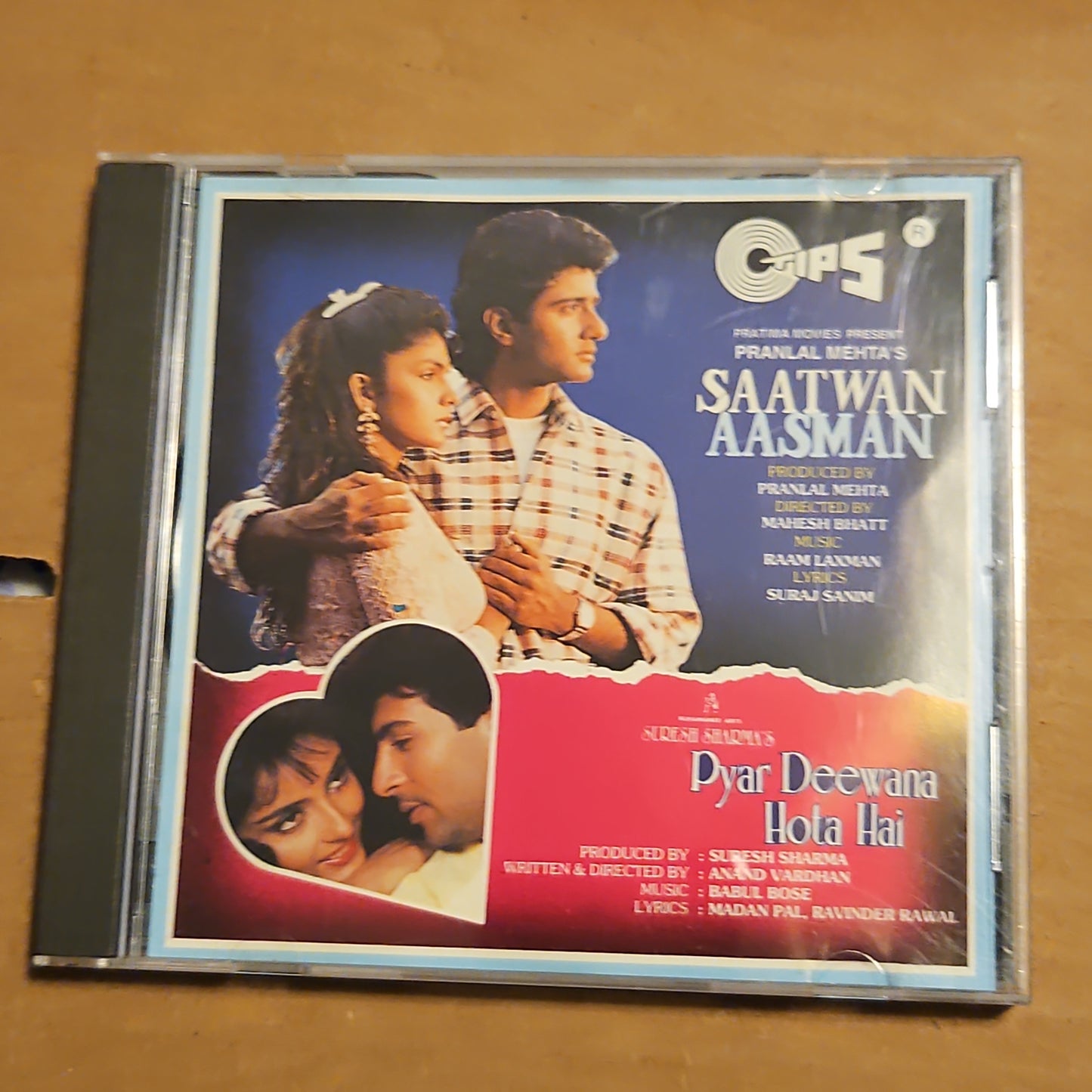 TCCD-5013 Saatwan Aasman and Pyar Deewana Hota Hai - Audio CD  Made in France