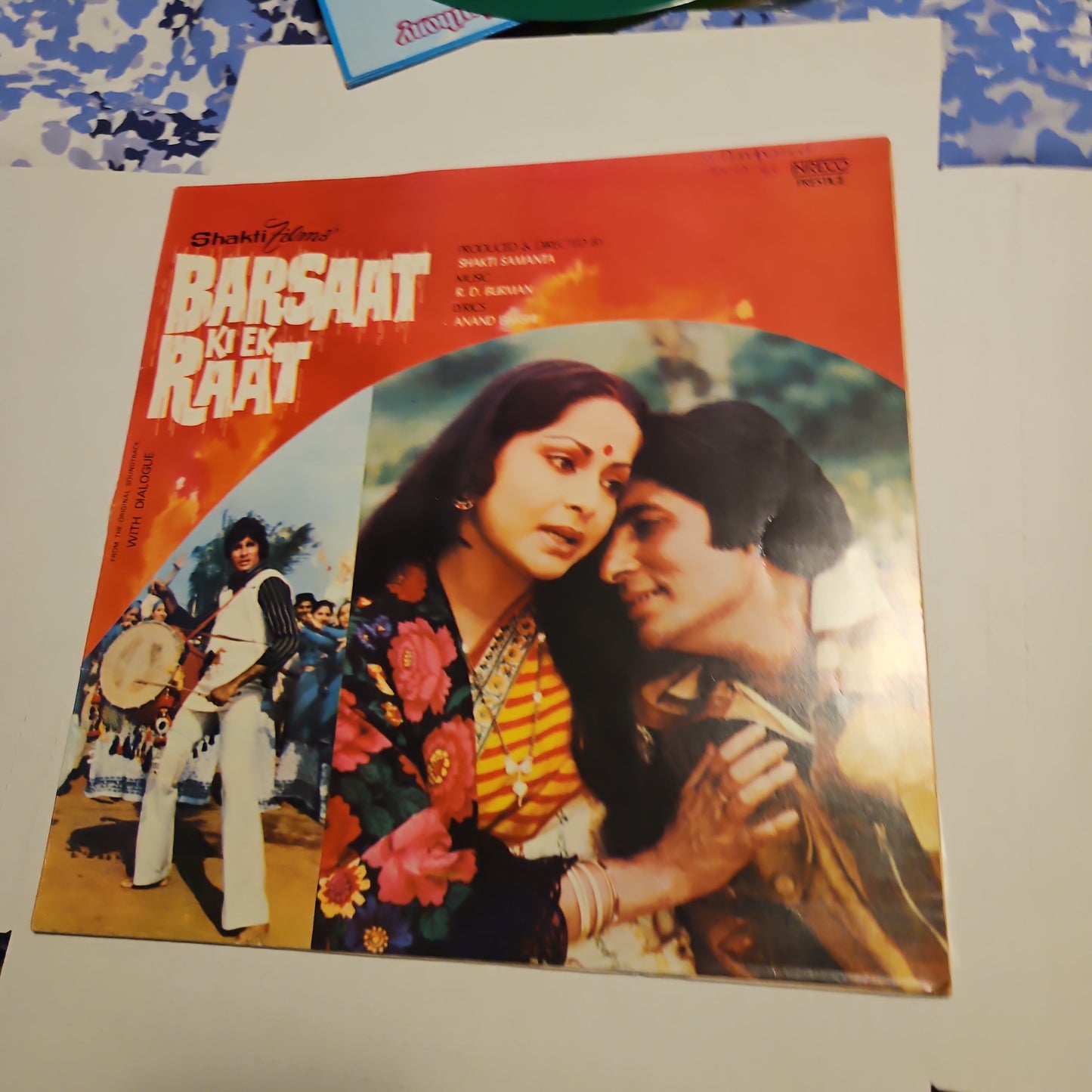 Barsaat ki ek raat  Colored Vinyl - R D Burman Blockbuster in gatefold Near Mint Collectible