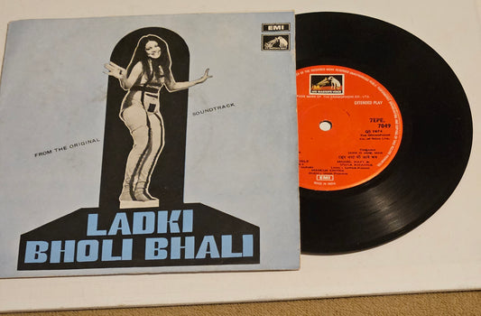 Ladki Bholi Bhali  - Usha Khanna classic 1st HMV version Rare EP in VG+