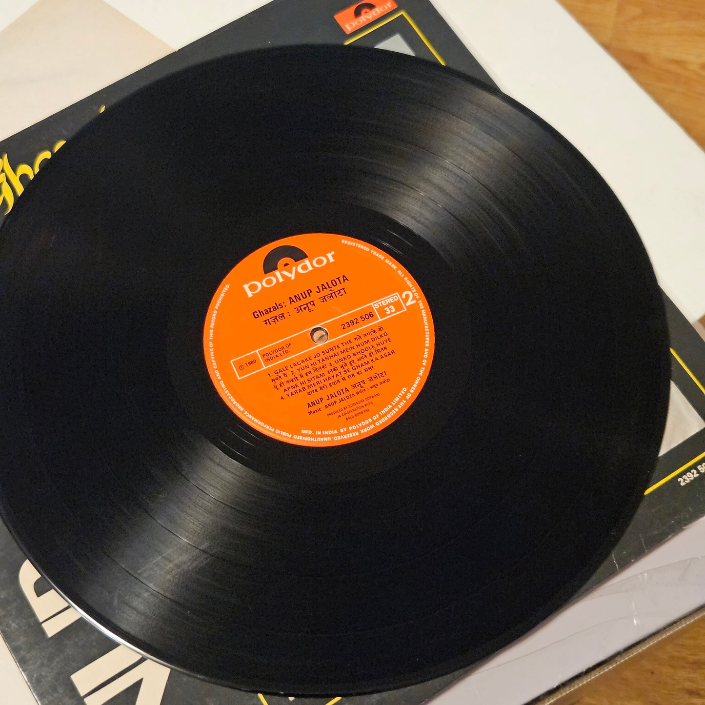 Anup Jalota - Ghazals - recorded  in USA -  in excellent condition