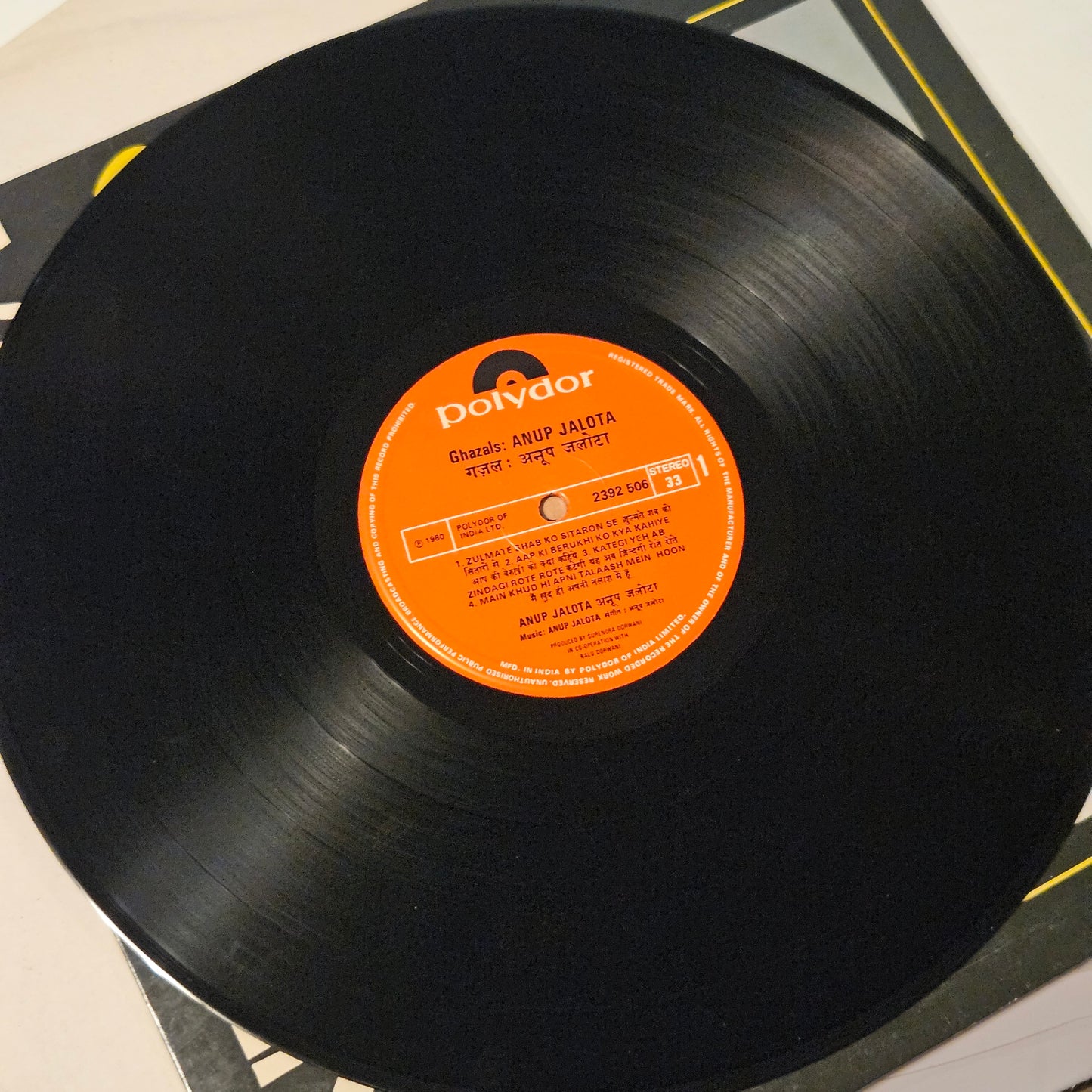 Anup Jalota - Ghazals - recorded  in USA -  in excellent condition