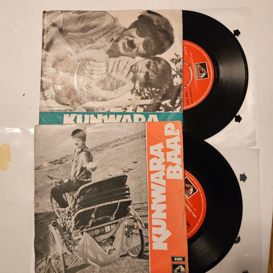 Kunwara Baap - Superhit 2 great EPs Music Rajesh Roshan - in near Mint