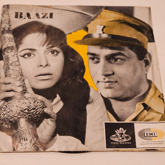 Baazi  - Kalyanji Anandji   classic superhit in Near mint Angel  EP rare