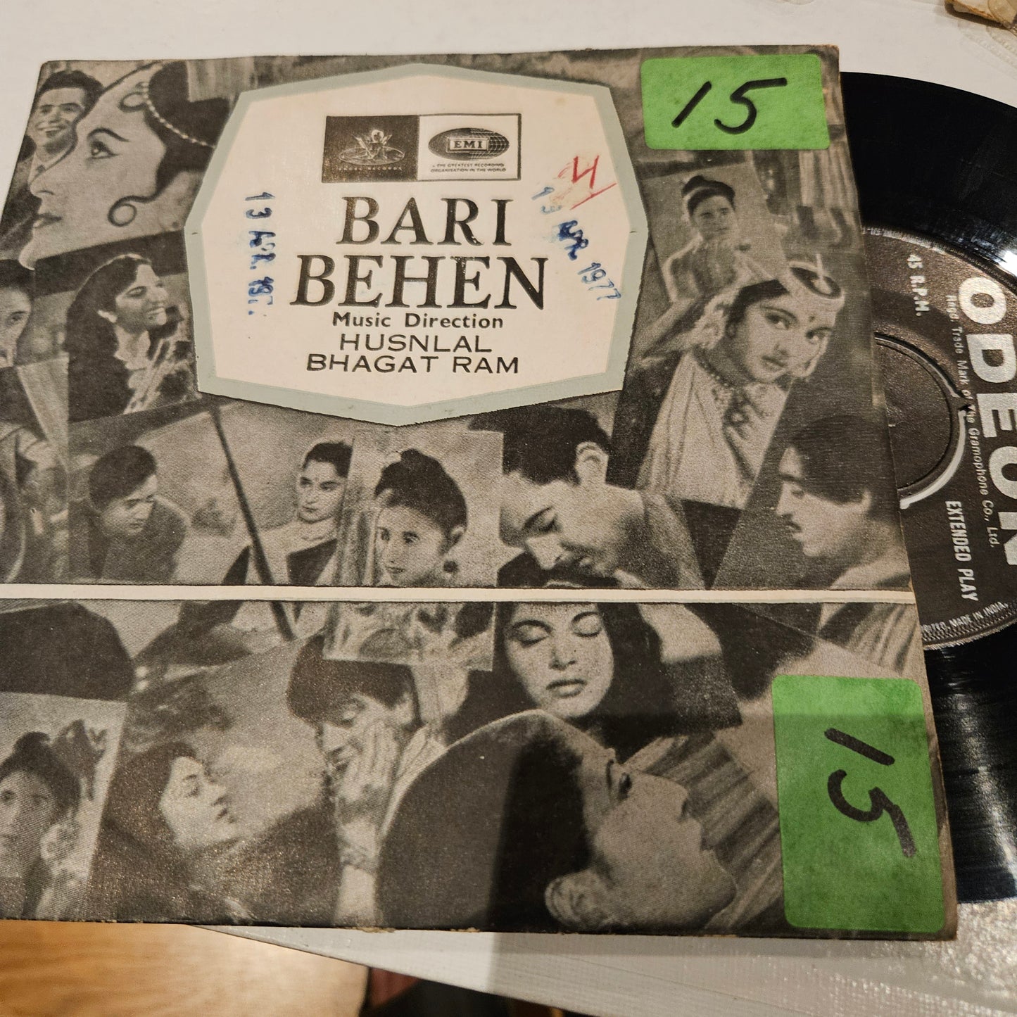Bari Behen - music by Husnlal Bhagatram  classic EP in Near mint