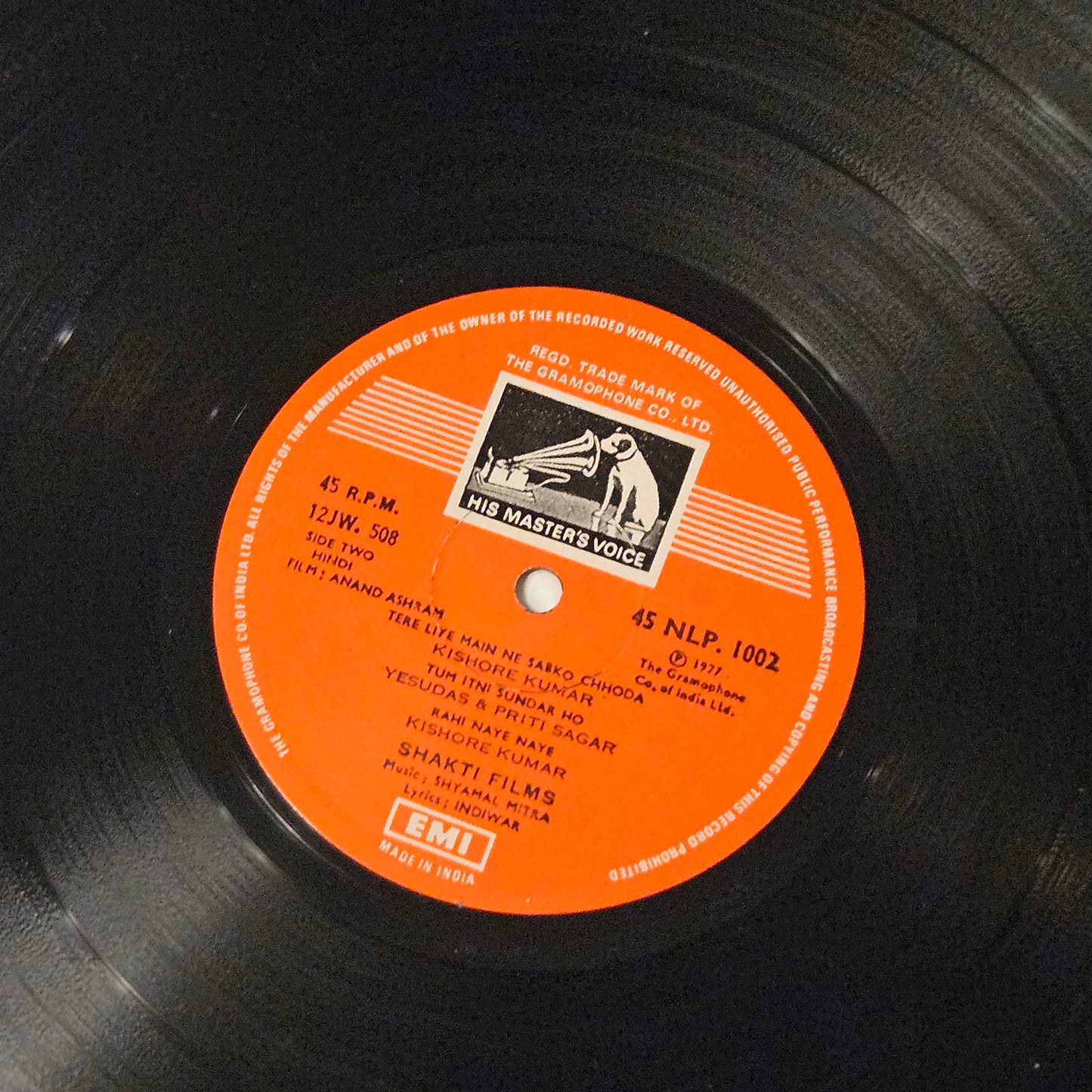 Anand Ashram - Shyamal Mitra classic in near mint condition