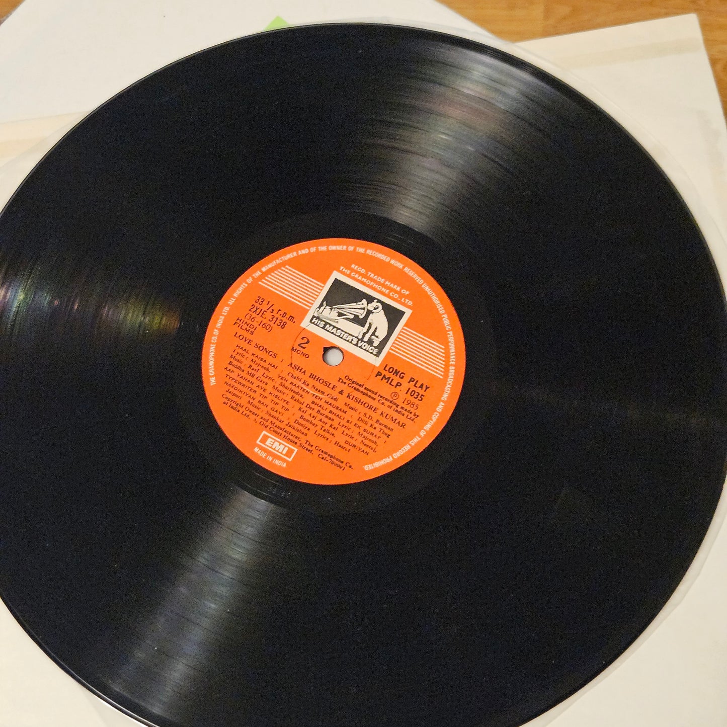 Duets - Asha Bhosle  and Kishore Kumar Love Songs in near mint - superb and rare collection of songs