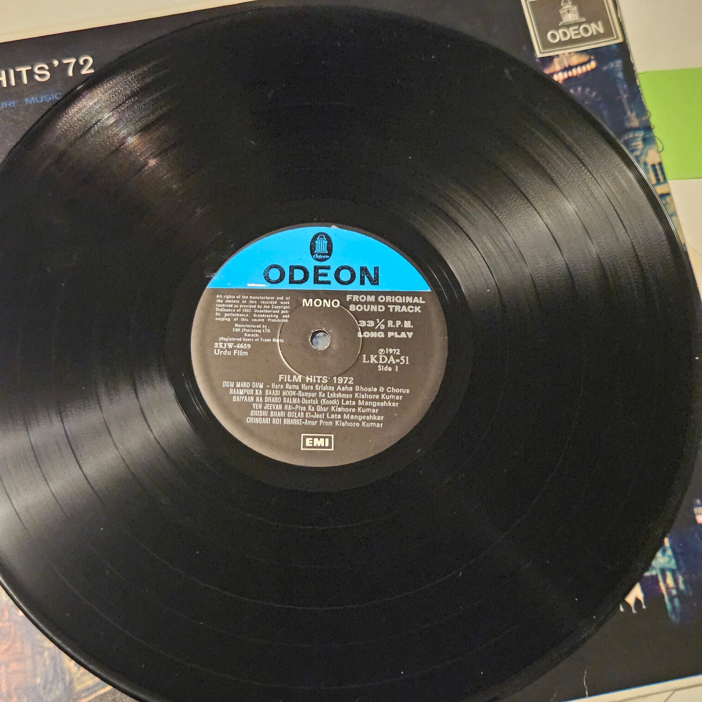 Film Hits 1972 superhit songs Odeon version in near mint condition