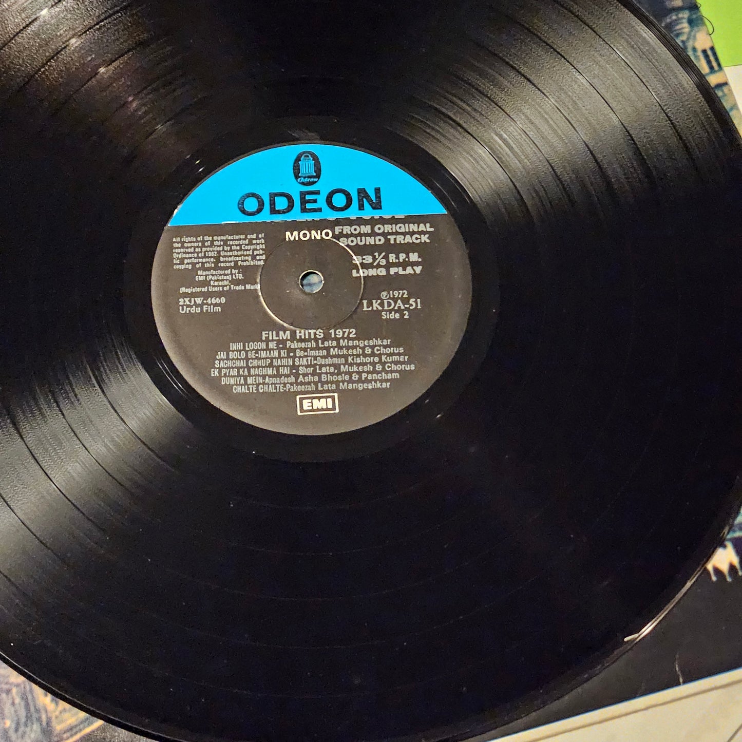 Film Hits 1972 superhit songs Odeon version in near mint condition