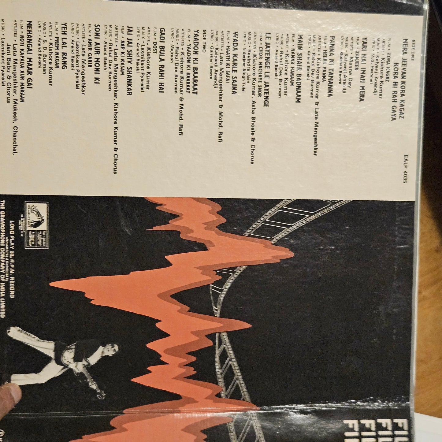 Film Hits of 1974 - Collection of superhit songs GATEFOLD in excellent to  near mint condition - see songs list in description