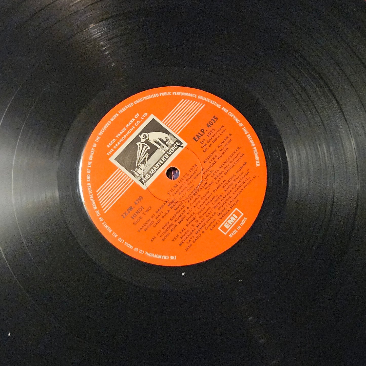 Film Hits of 1974 - Collection of superhit songs GATEFOLD in excellent to  near mint condition - see songs list in description