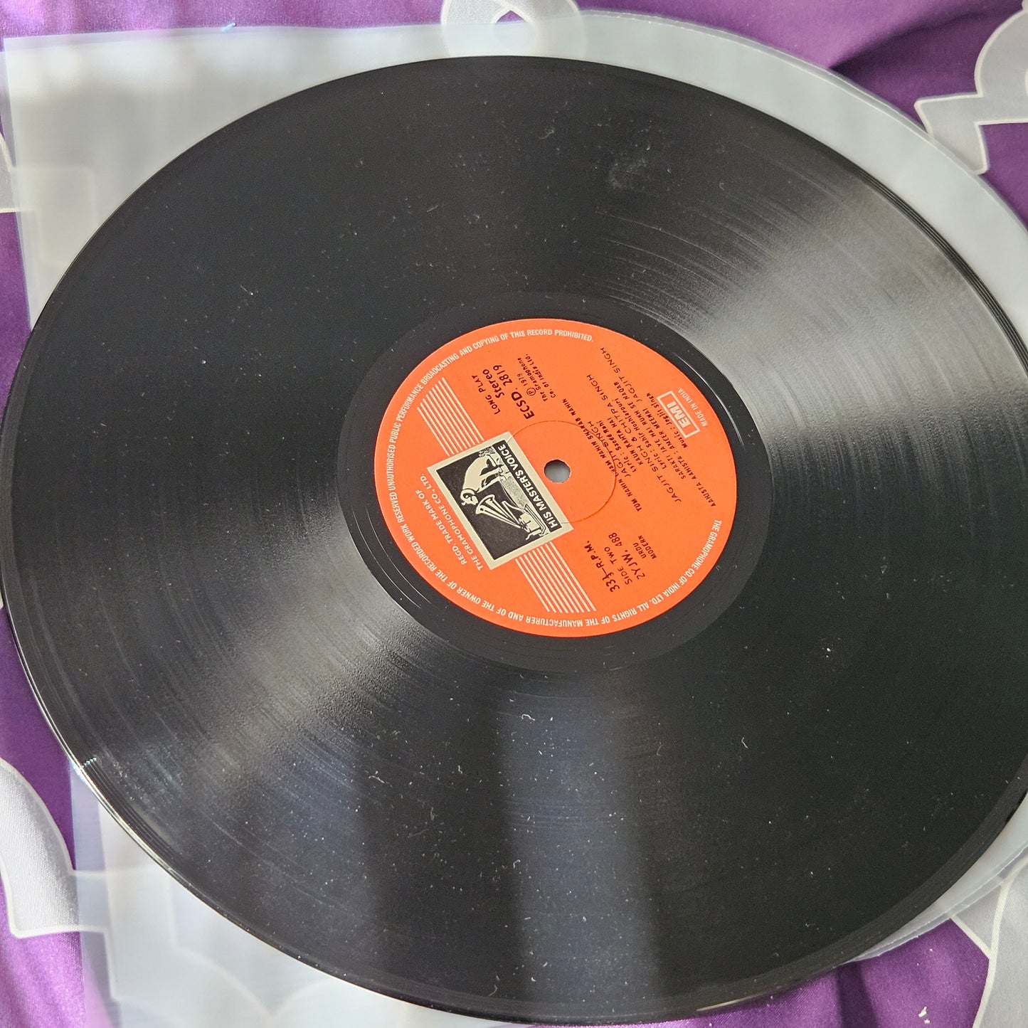 Jagjit Singh and Chitra Singh *Come Alive in Live Concert*  excellent 2 LP Set