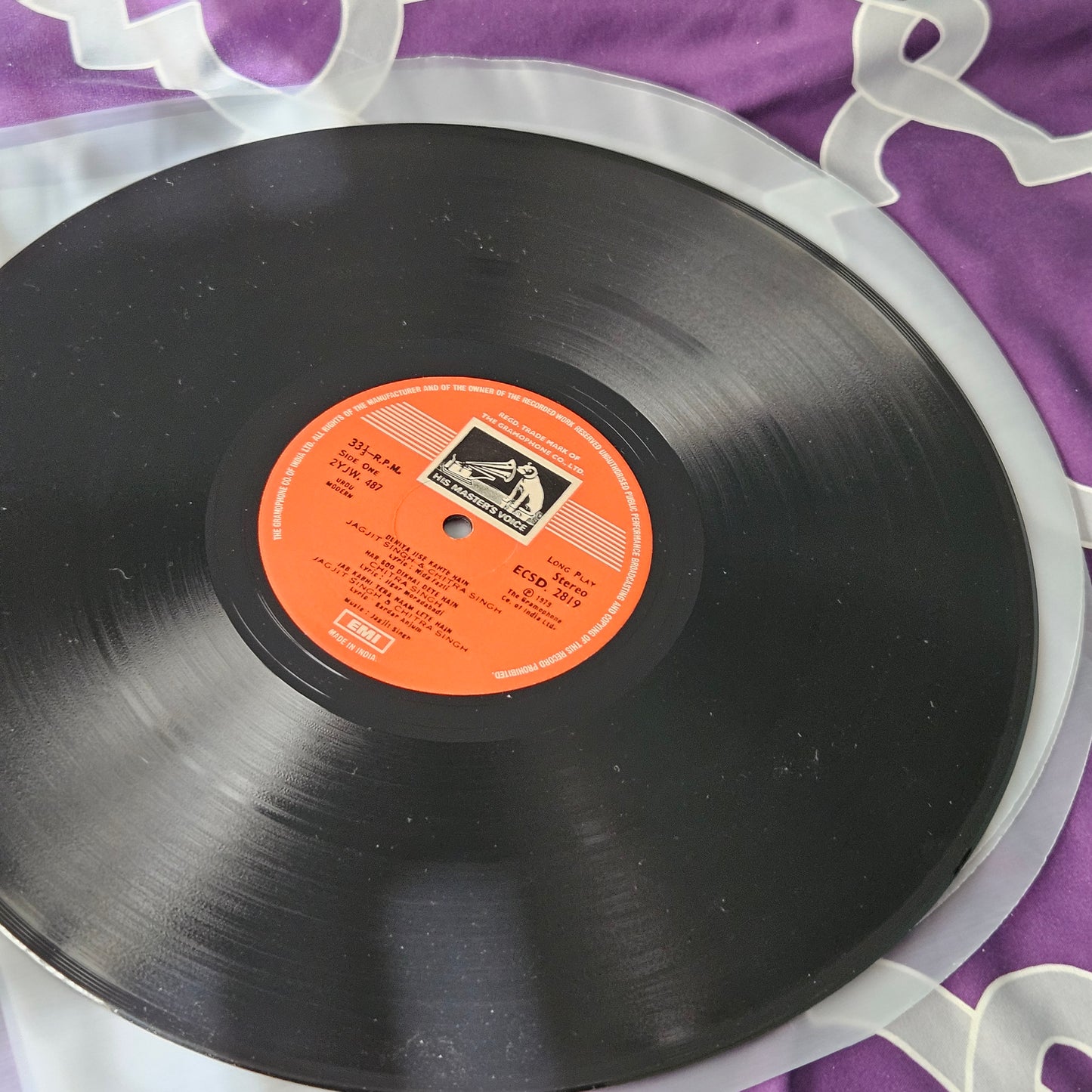 Jagjit Singh and Chitra Singh *Come Alive in Live Concert*  excellent 2 LP Set