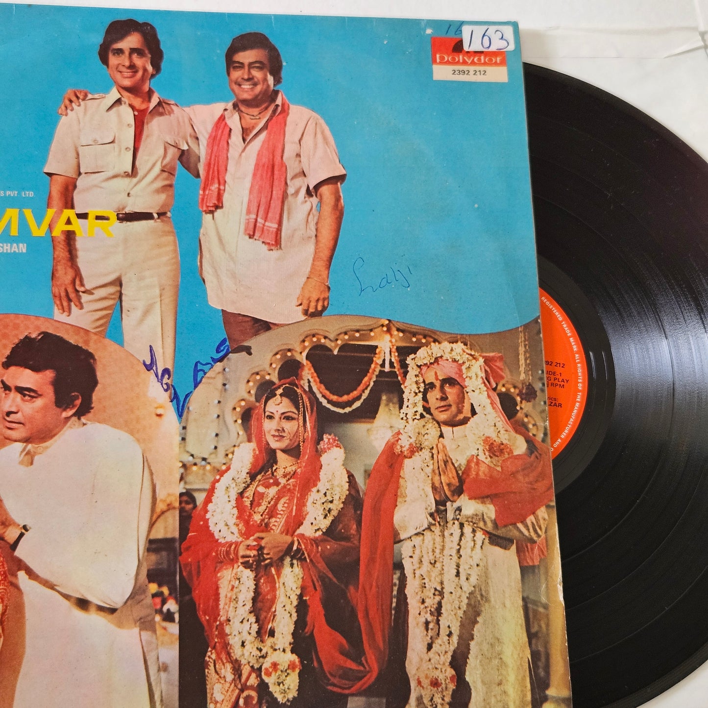 Swarg Narak + Swaymvar  - 2 original soundtrack in 1 LP -  music by Rajesh Roshan in excellent  condition