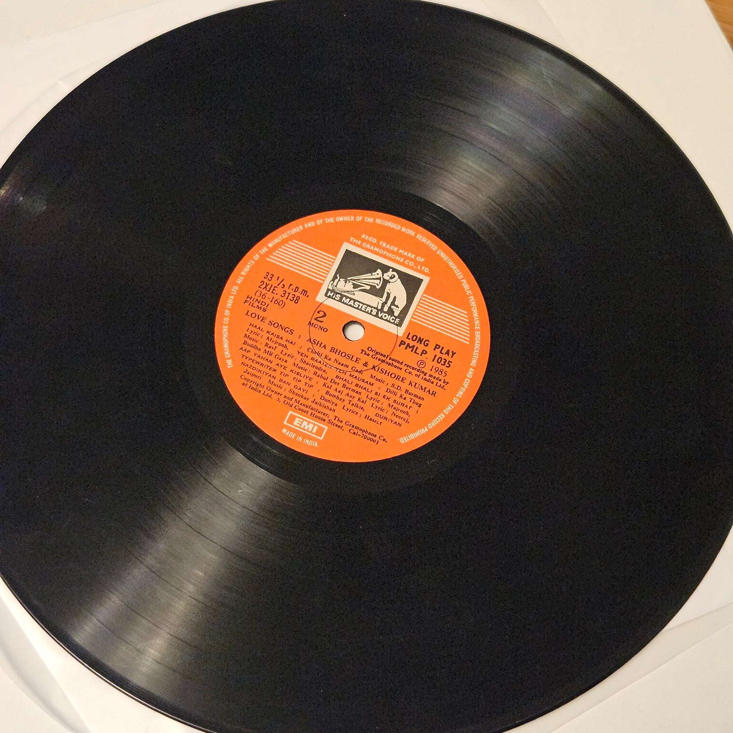 Duets - Asha Bhosle  and Kishore Kumar Love Songs in excellent - superb and rare collection of songs