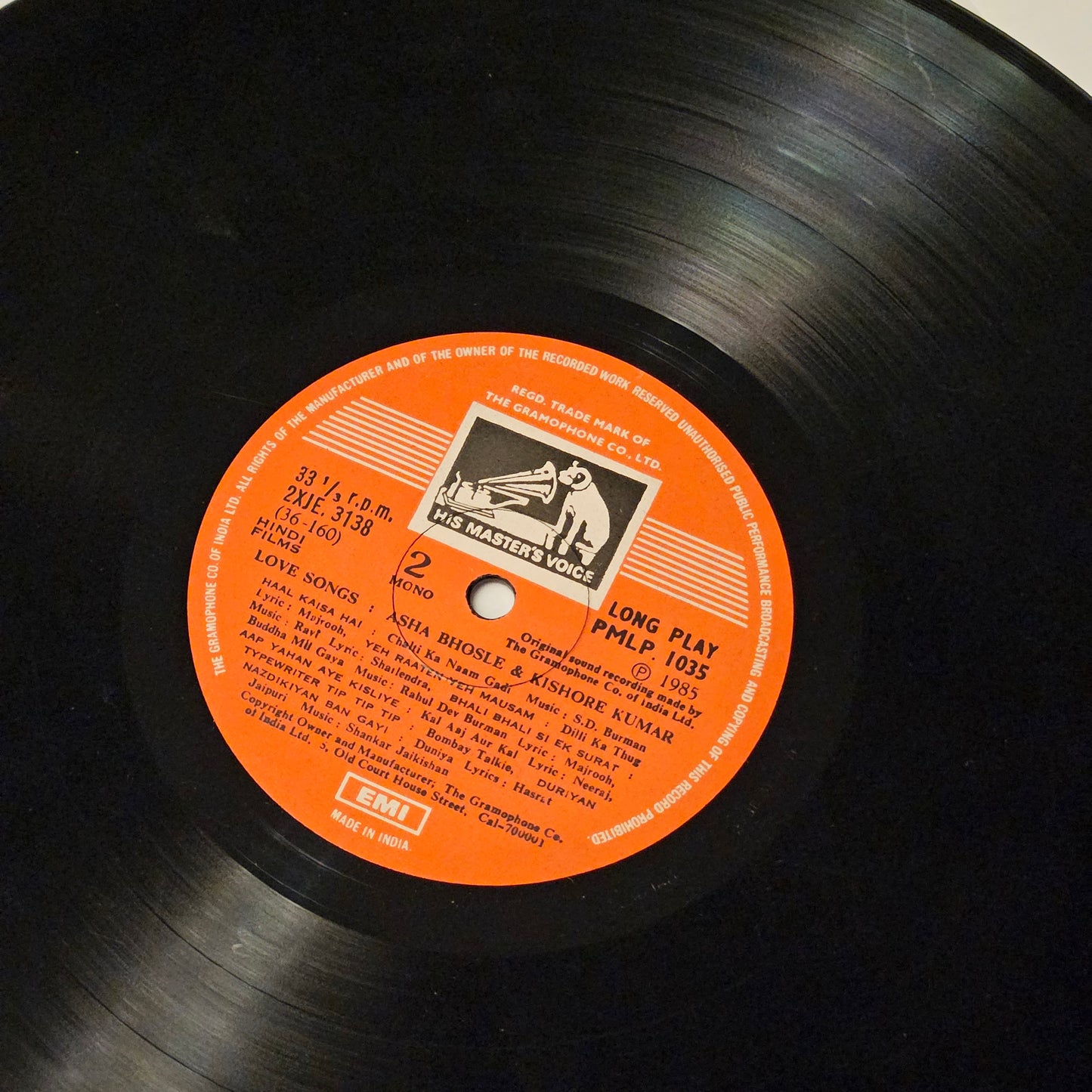 Duets - Asha Bhosle  and Kishore Kumar Love Songs in excellent - superb and rare collection of songs