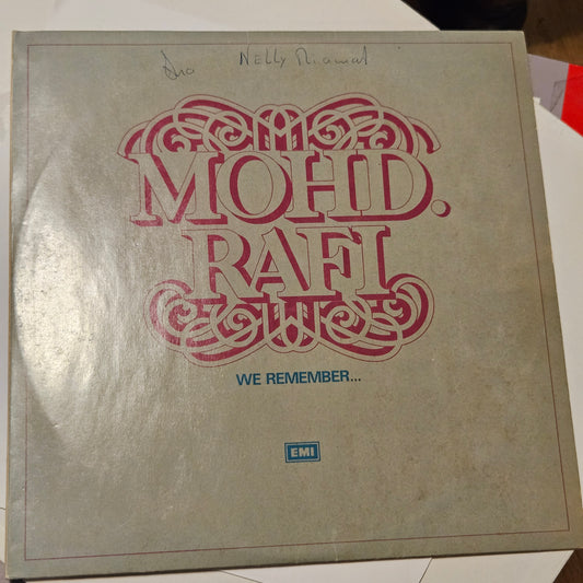 Mohammed Rafi - We Remember Rare song collection - 2 LP set in excellent condition