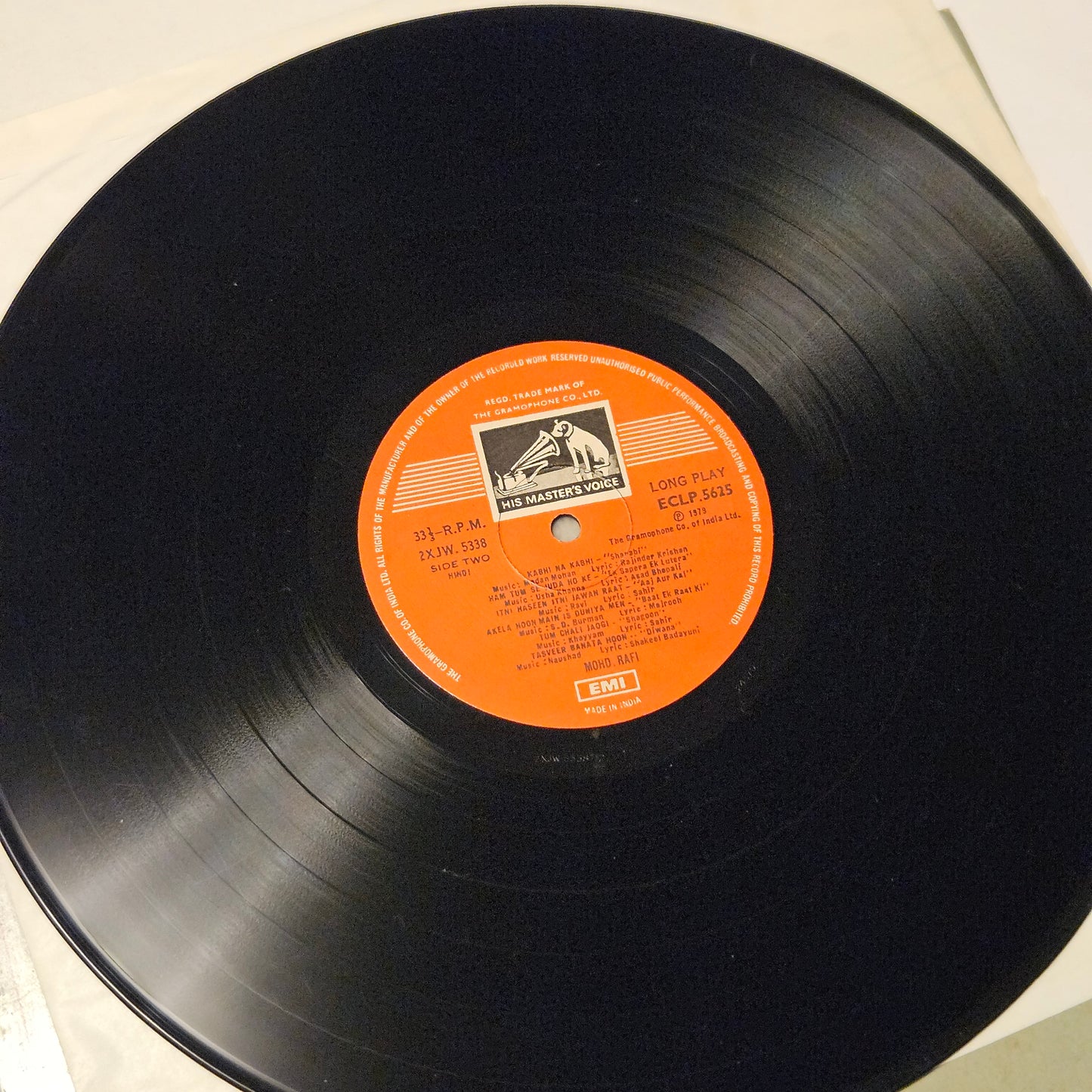 Mohammed Rafi - We Remember Rare song collection - 2 LP set  in excellent  condition