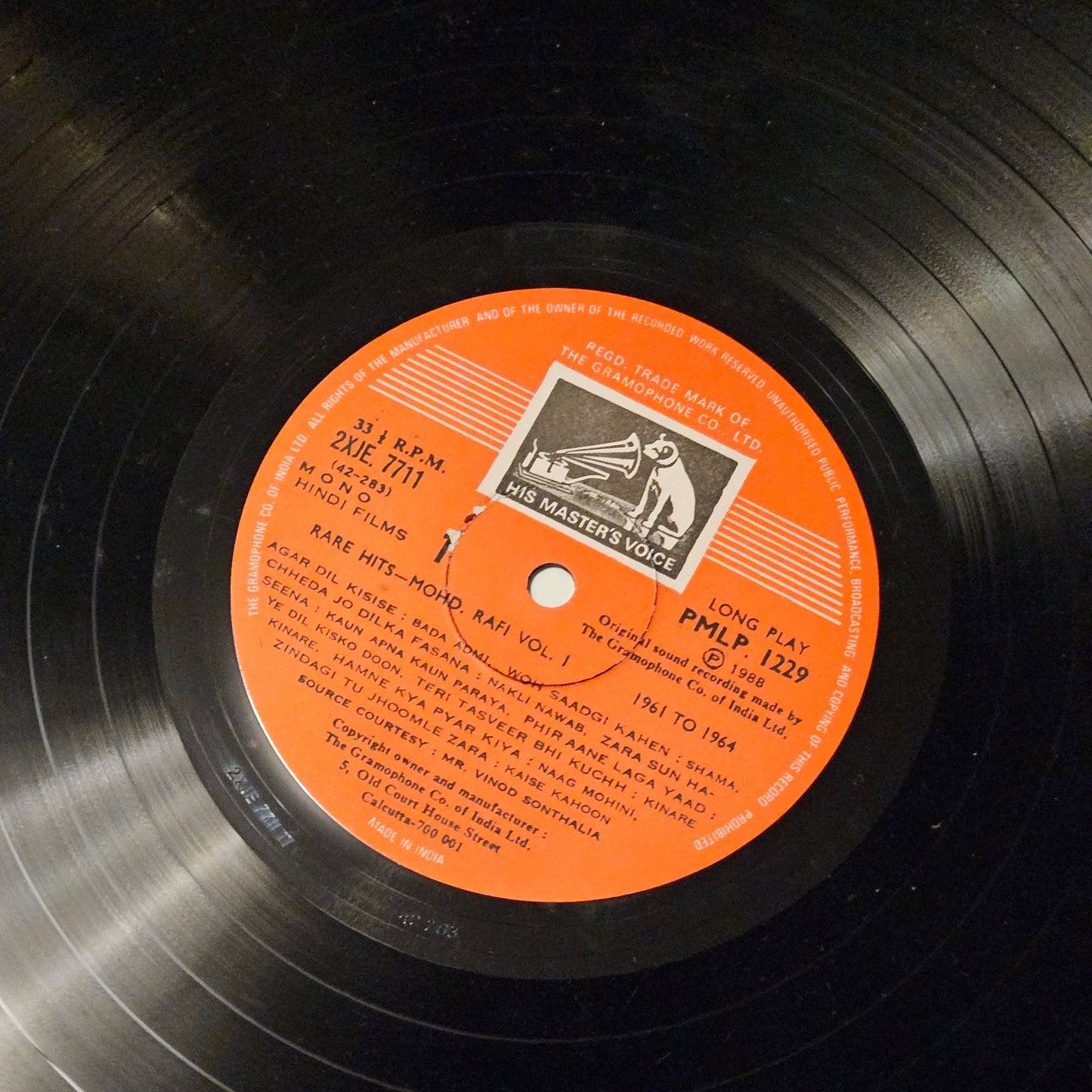 Rare hits of Mohd Rafi - near Mint Condition