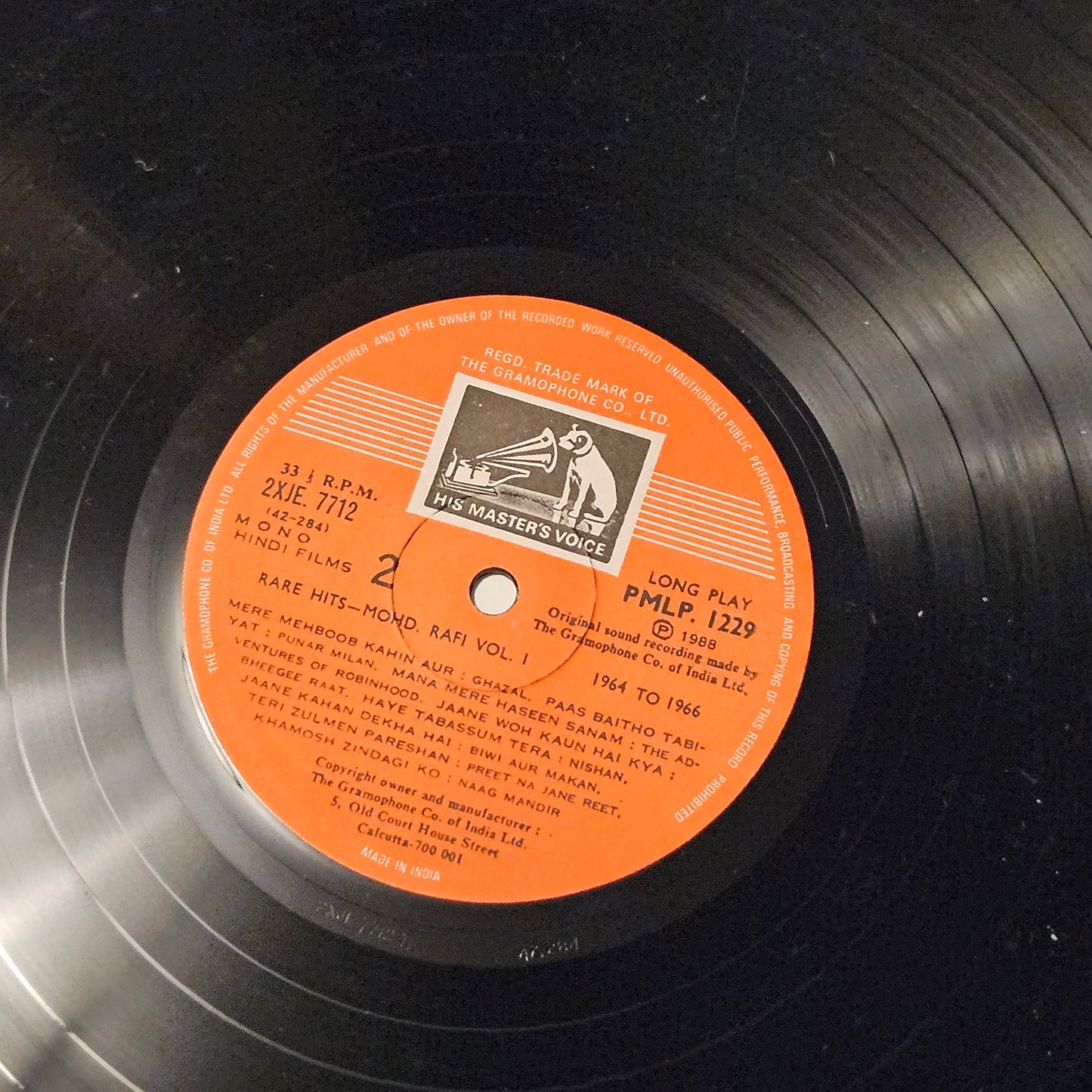 Rare hits of Mohd Rafi - near Mint Condition