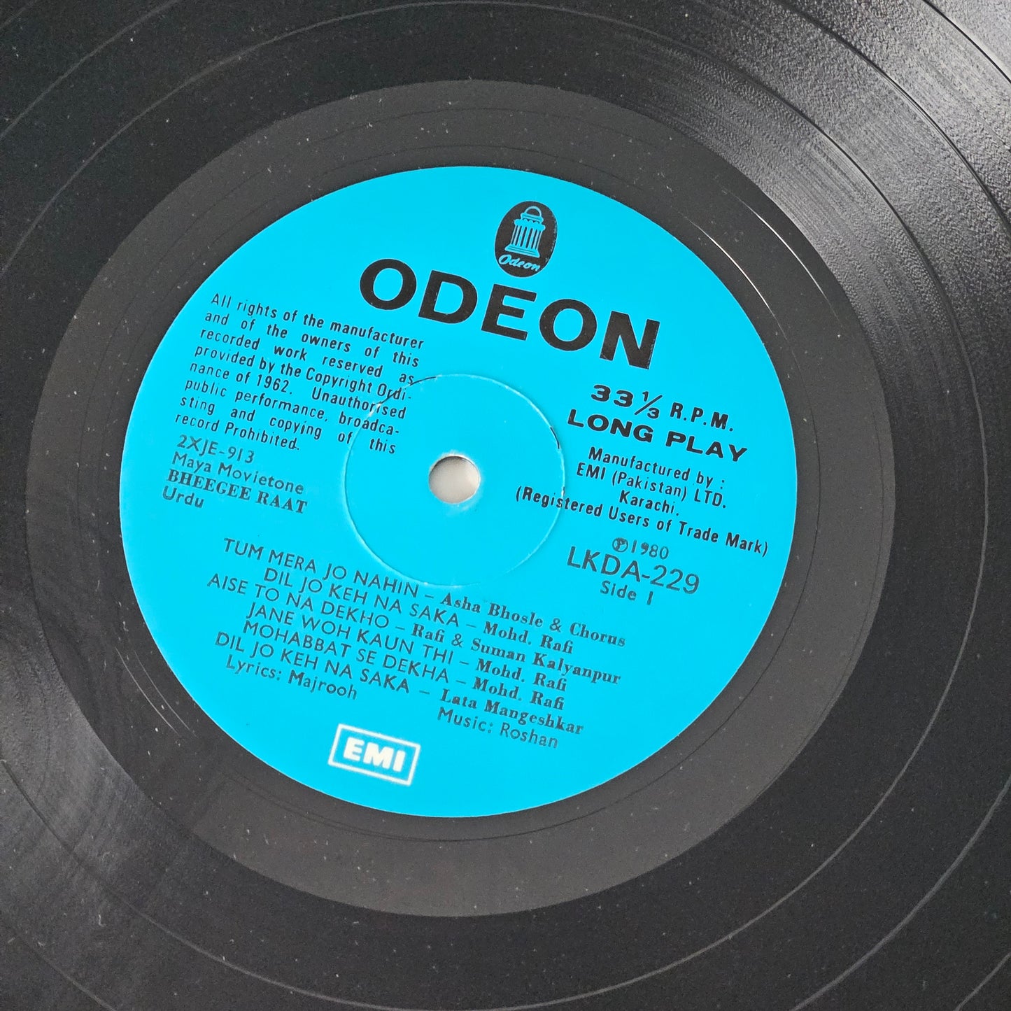 Bheegee Raat + Bedaag - Roshan classic 2 albums in 1 in Excellent condition