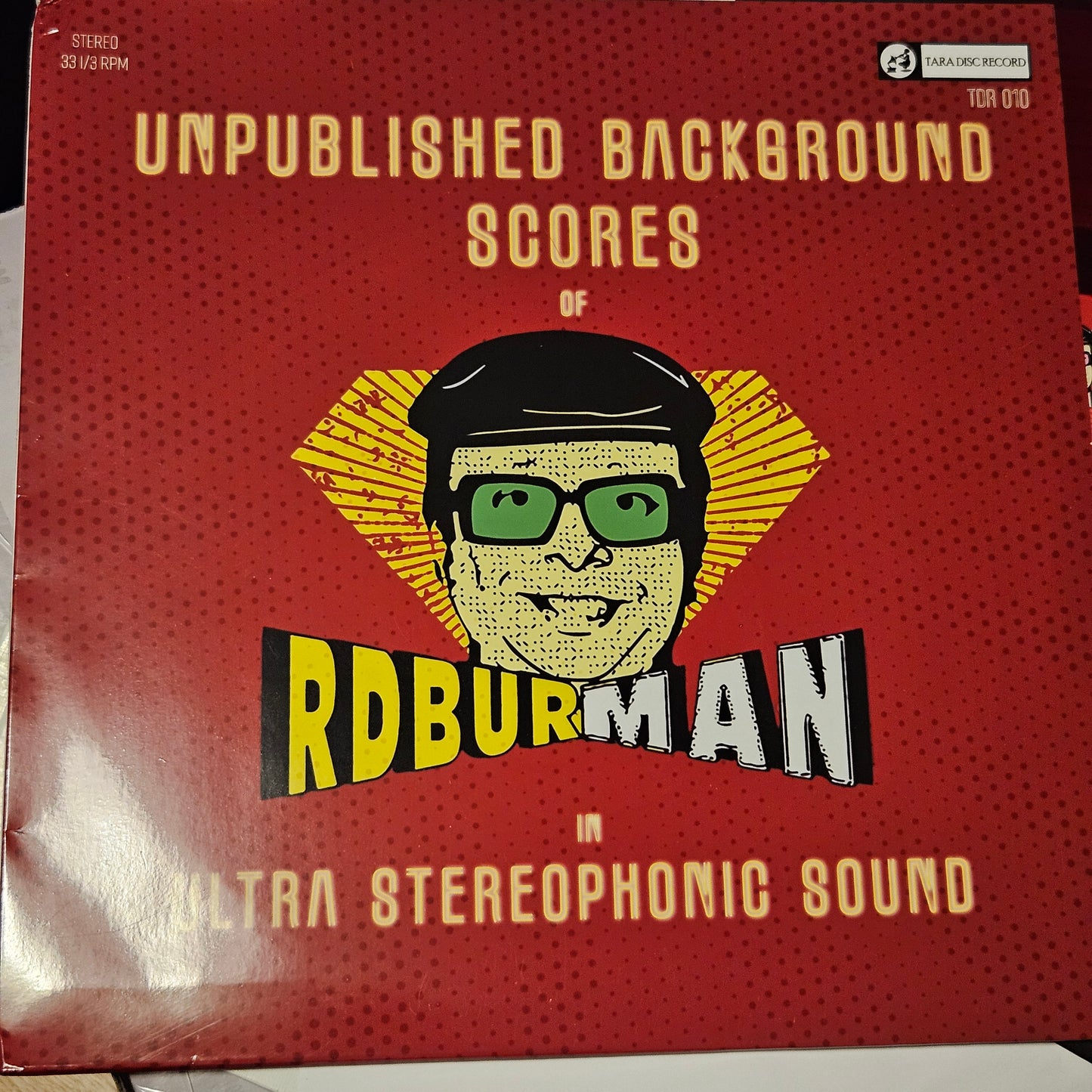 R. D. Burman ‎– Unpublished Background Scores Of R D Burman - Brand New Sealed with R D Burman freeze magnet