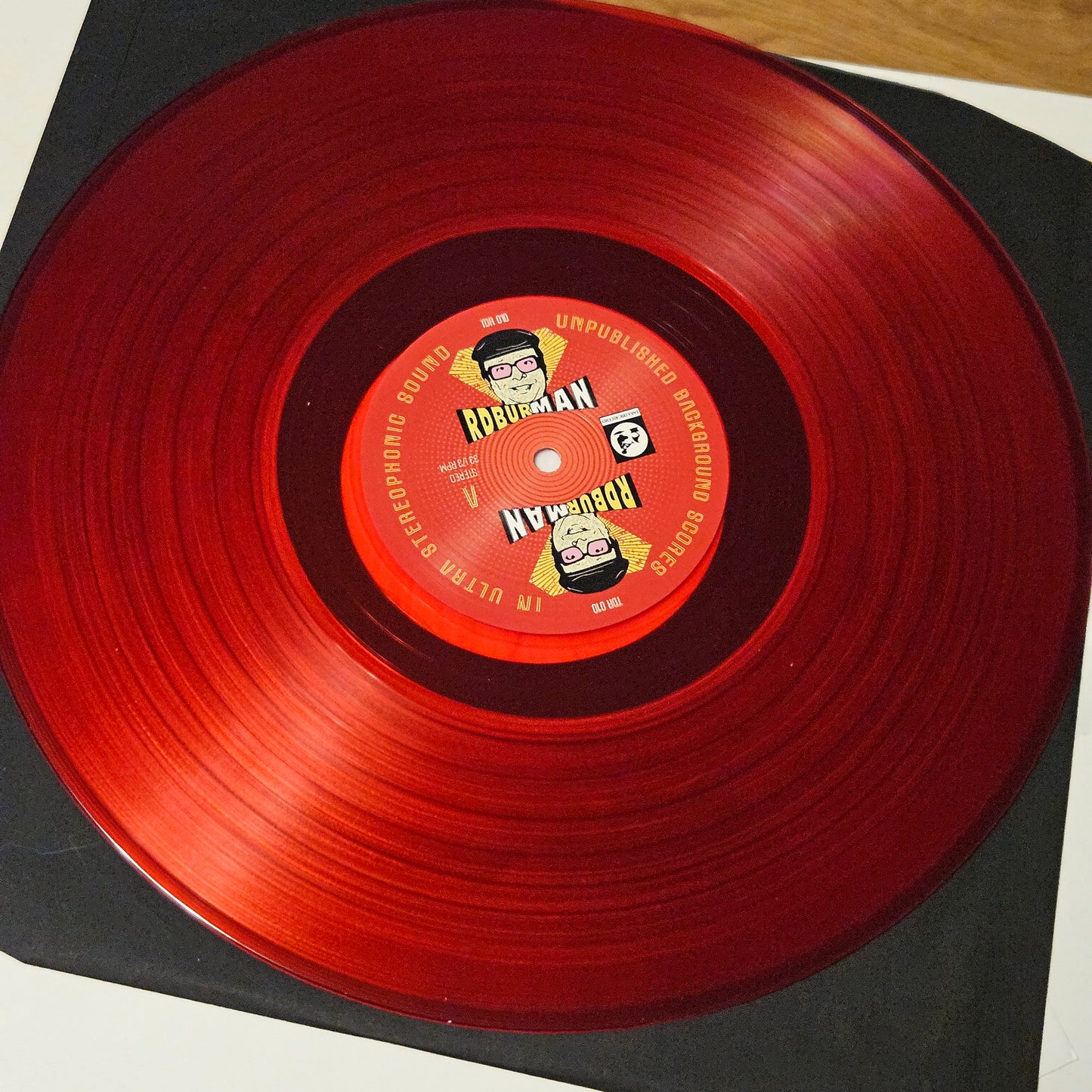 R. D. Burman ‎– Unpublished Background Scores Of R D Burman - Brand New Sealed with R D Burman freeze magnet