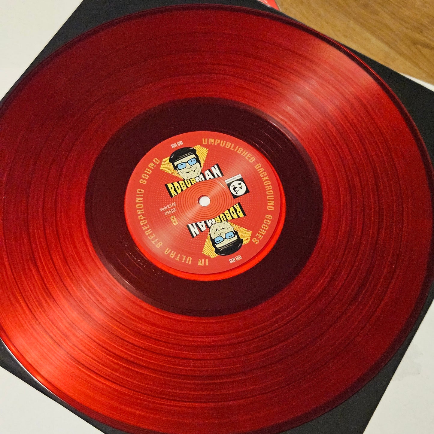 R. D. Burman ‎– Unpublished Background Scores Of R D Burman - Brand New Sealed with R D Burman freeze magnet