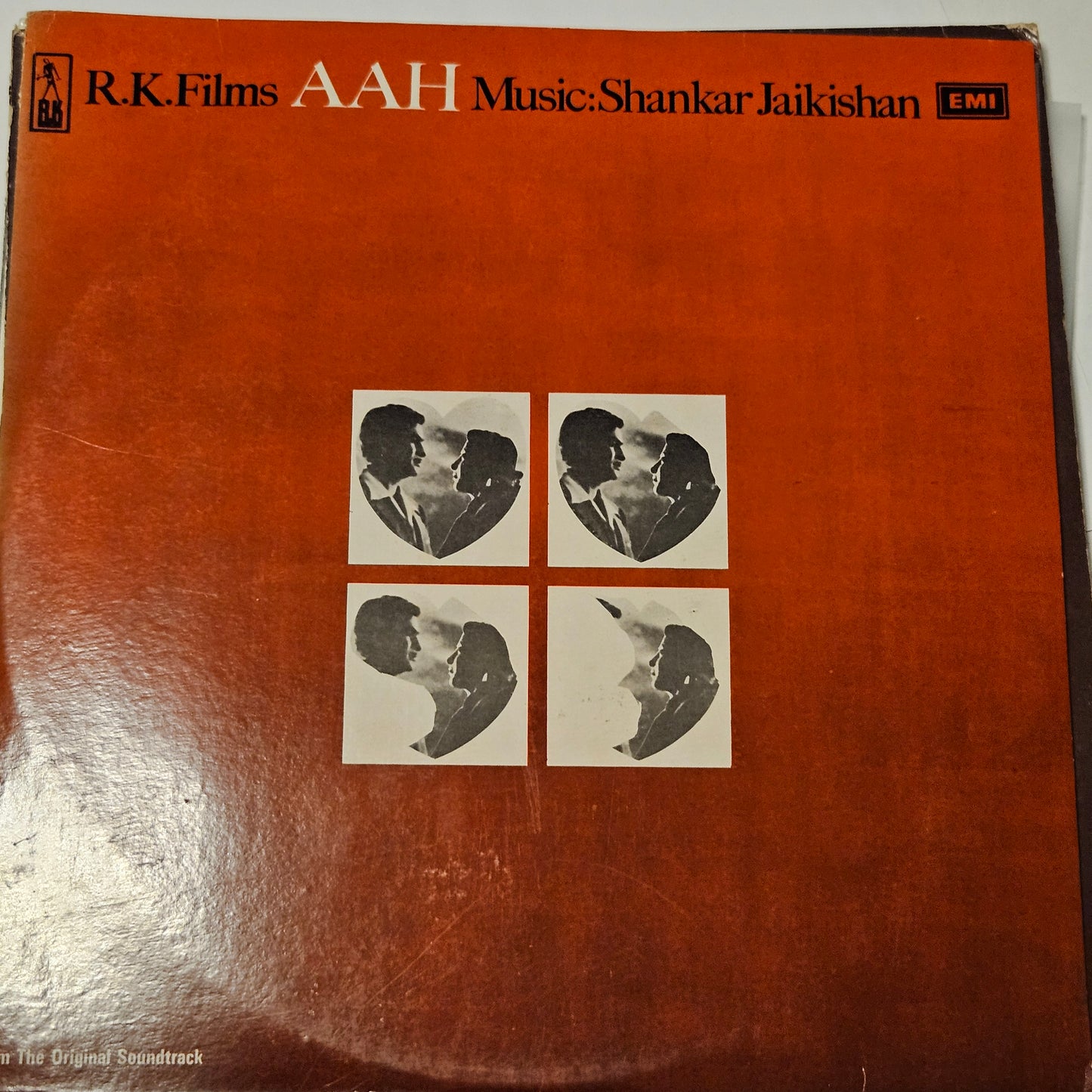 6 Superhit classic LPs package - Original soundtrack in  excellent condition 1.Aah 2. Barsaat 3.Awara 4. Madhumati 5.Anarkali 6.Albela