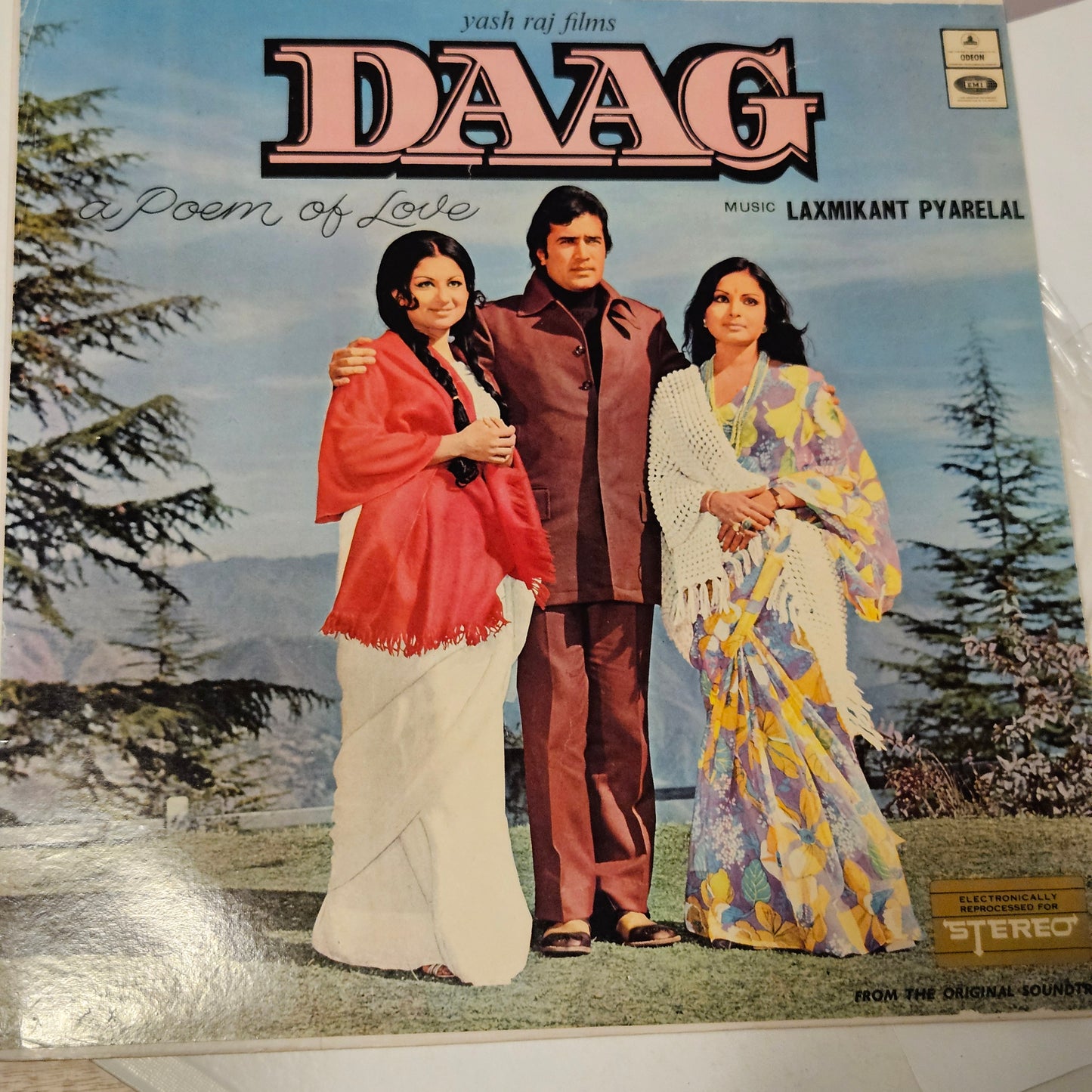 4 Lps of music by Laxmikant Pyarelal Superhit collection 1.Dosti 2.Shor 3.Daag and 4. Suraj aur Chanda all in near mint condition  - original soundtrack - great deal