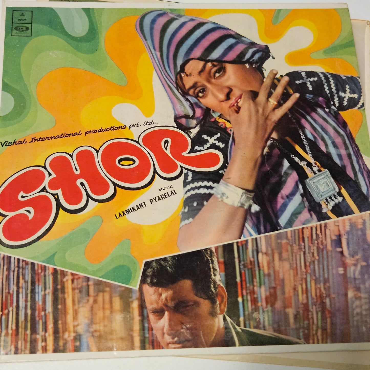 4 Lps of music by Laxmikant Pyarelal Superhit collection 1.Dosti 2.Shor 3.Daag and 4. Suraj aur Chanda all in near mint condition  - original soundtrack - great deal
