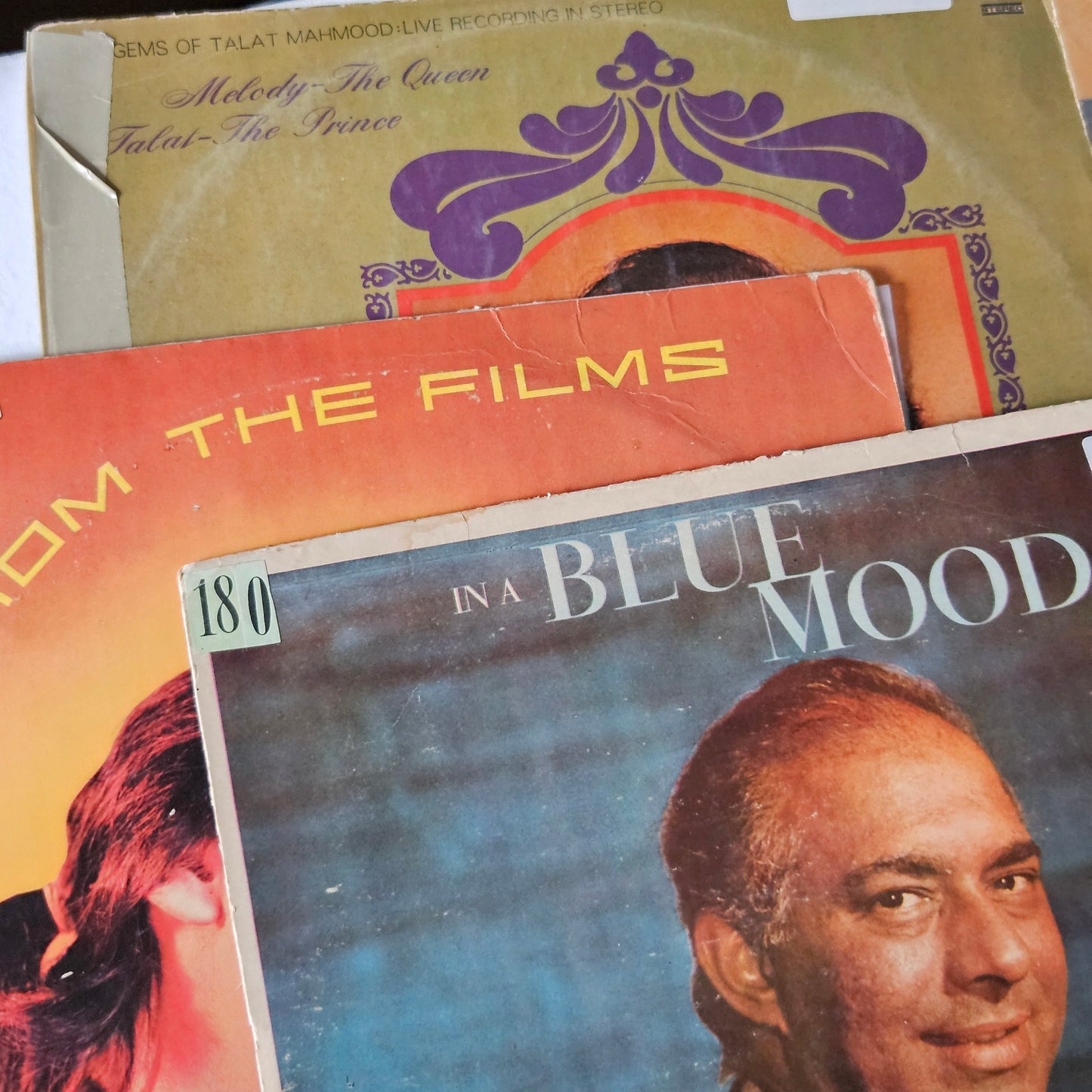 3 Lps Talat Mahmood - Great collection Best albums in VG/VG+   great deal