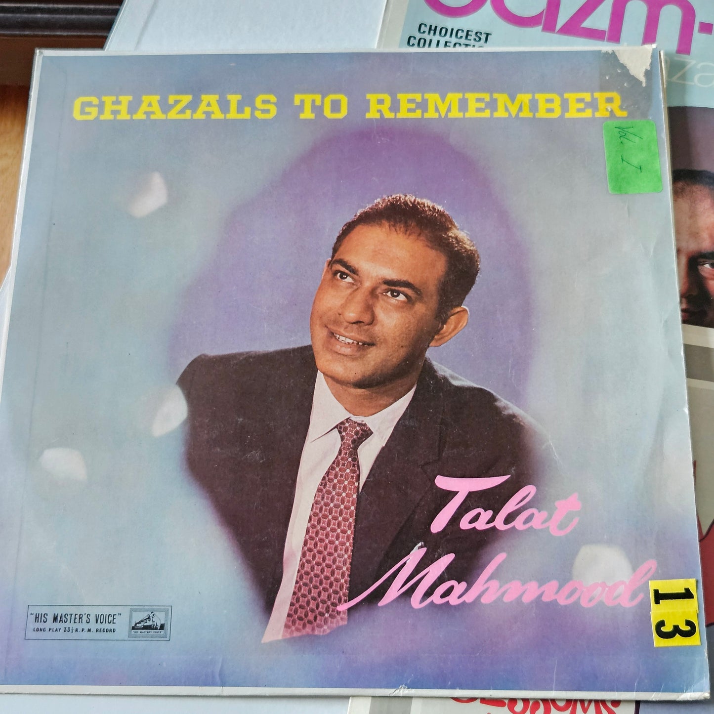 Talat Mahmood  3 records - Great collection of Ghazals albums in near mint condition