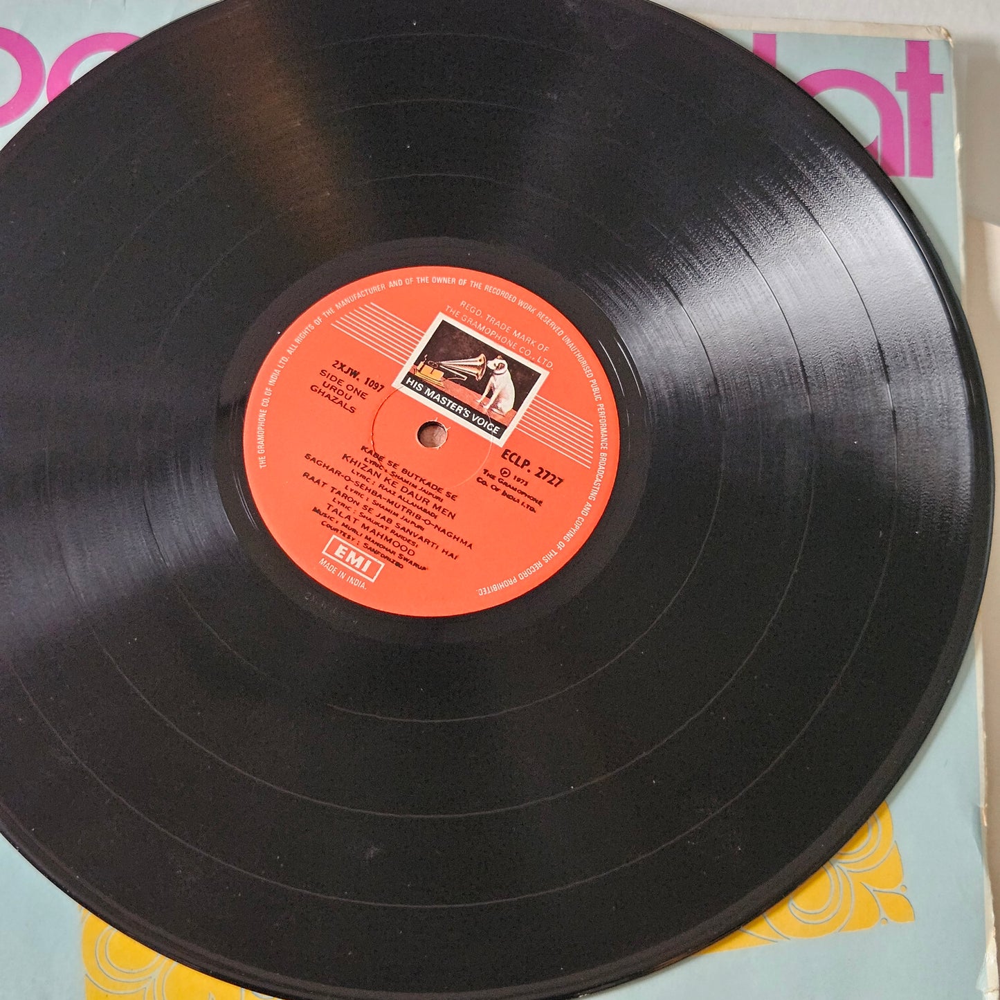 Talat Mahmood  3 records - Great collection of Ghazals albums in near mint condition