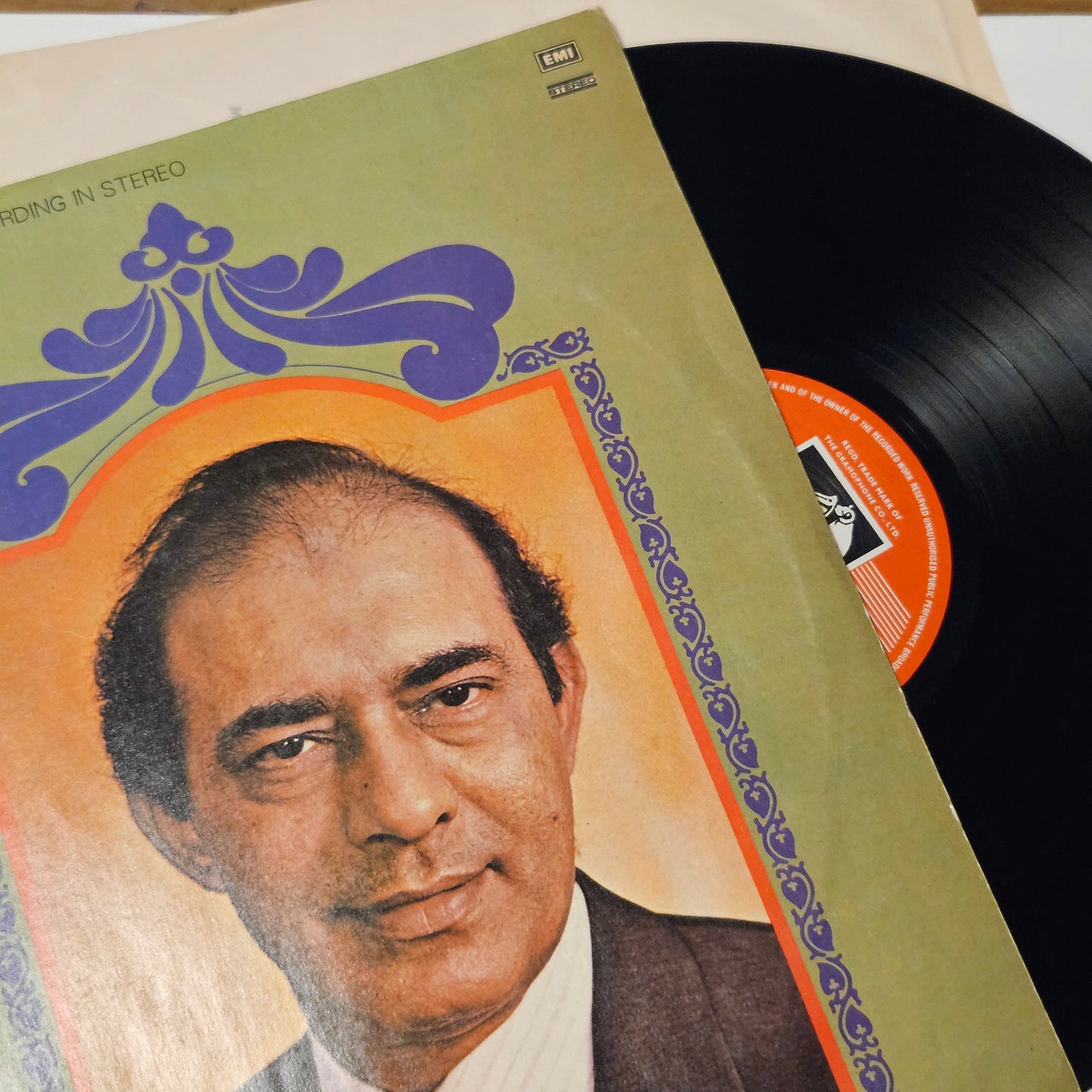 Talat mahmood - Melody the Queen  and Talat the Prince - his songs recorded in stereo by Enoch Daniels in near mint condition