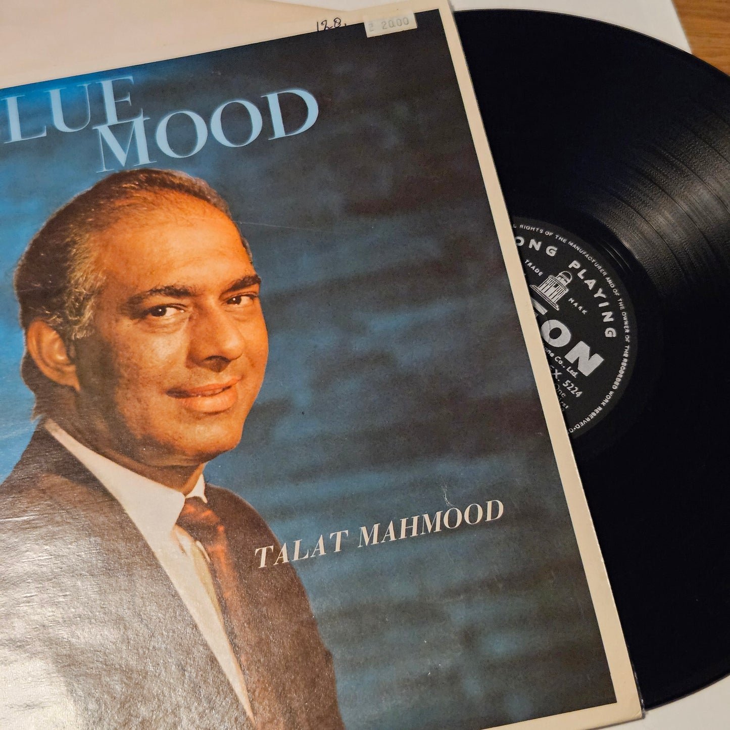 Talat Mahmood - Songs from Films - In Blue Mood -  in near mint condition - from original soundtrack 3AEX 5224