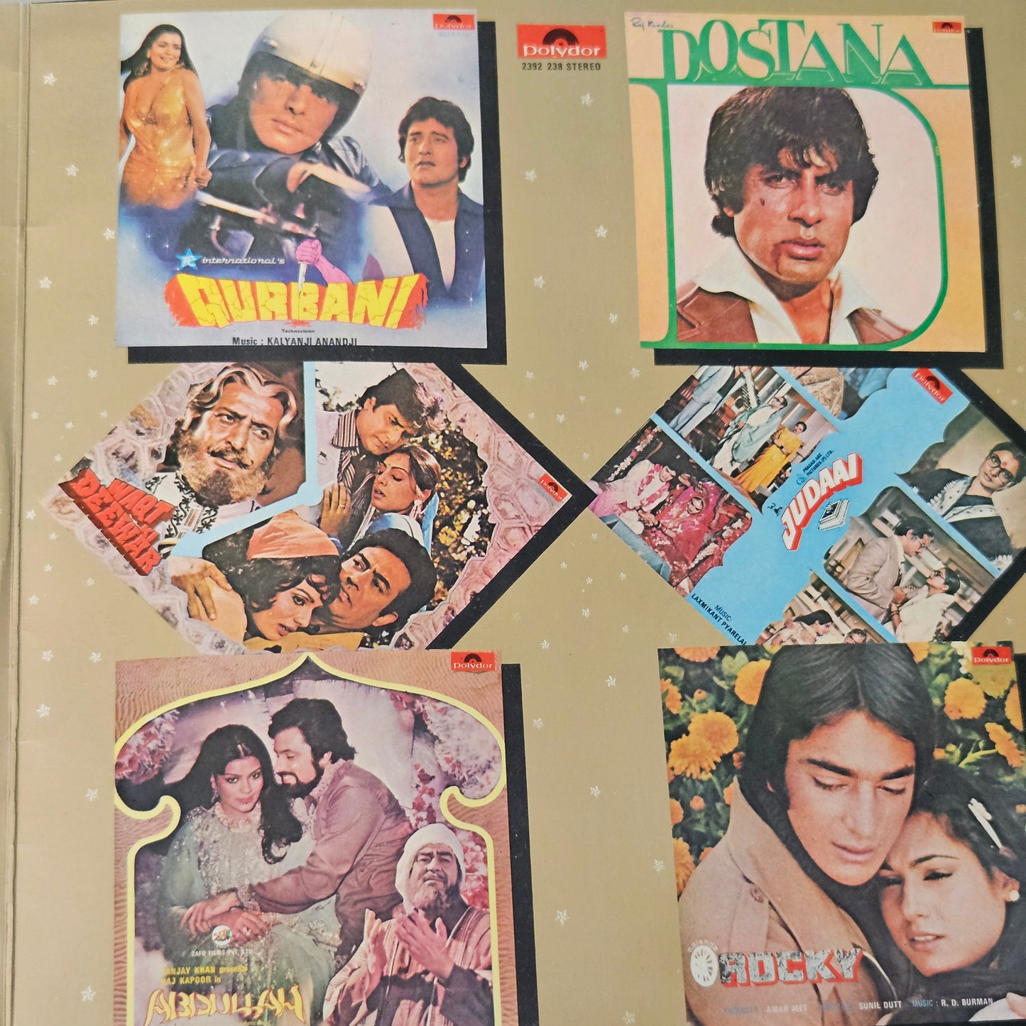 Hits of 1980  - Blockbster hits from films in excellent condition - MIL from original soundtracks In Gatefold edition