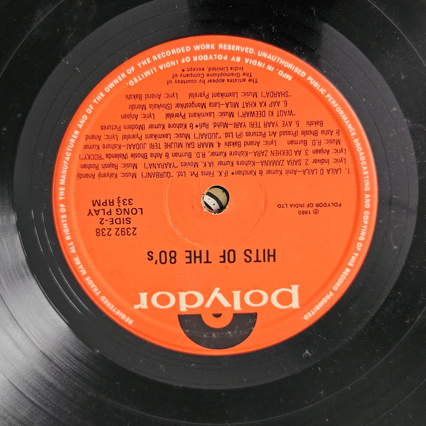 Hits of 1980  - Blockbster hits from films in excellent condition - MIL from original soundtracks In Gatefold edition