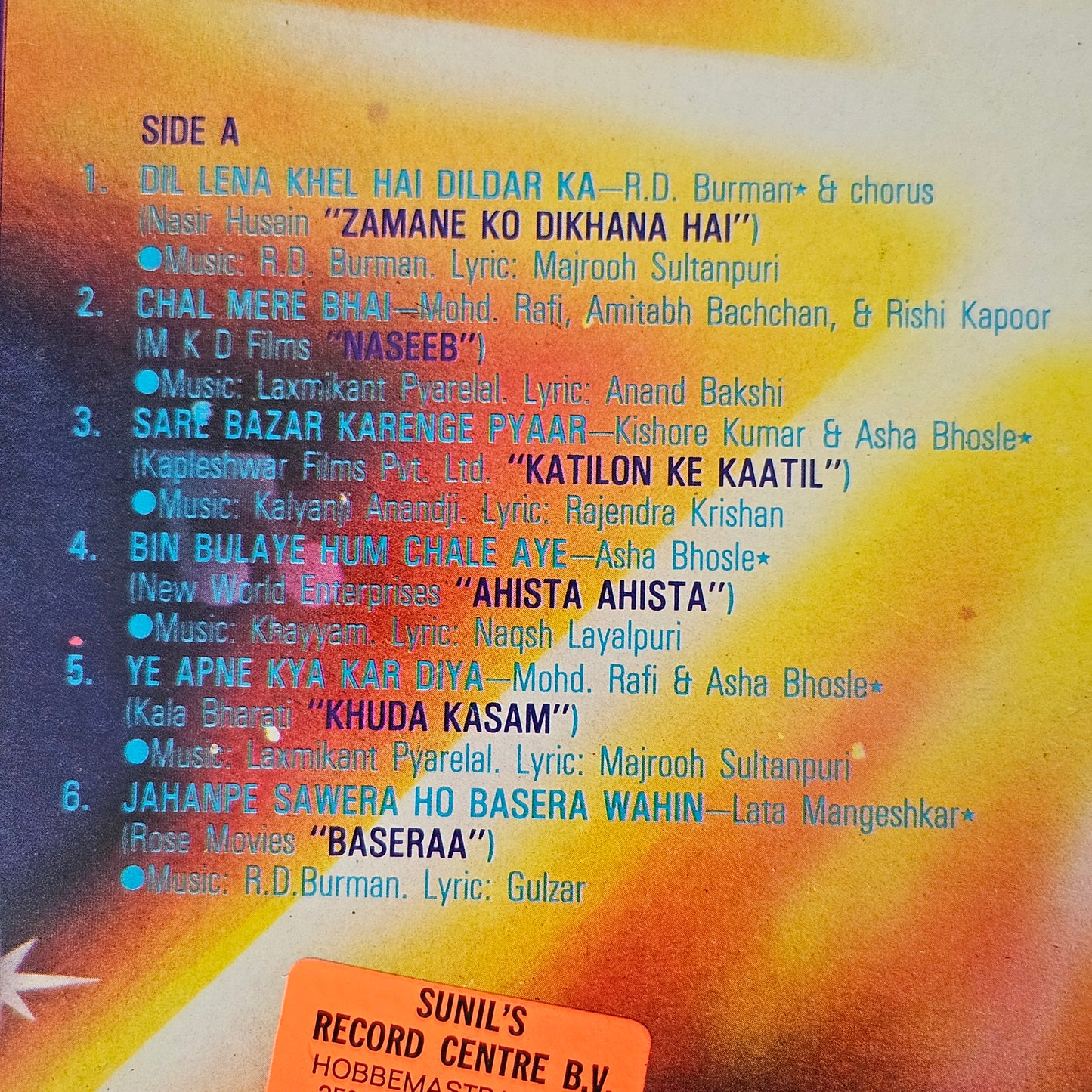 Best of 1981 - Blockbster hits frm films in excellent condition MIL from original soundtracks in Gatefold edition