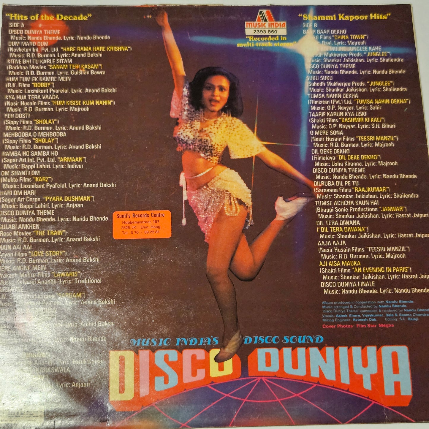 Disco Duniya - 28 non stop disco party numbers in excellent condition