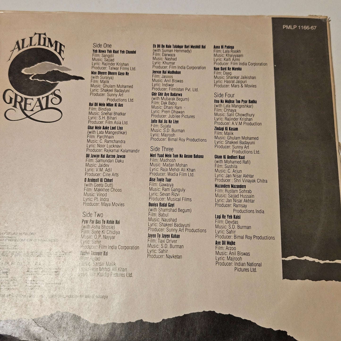 Talat Mahmood -  2 LP set excellent condition - collection of rare songs from original soundtrack