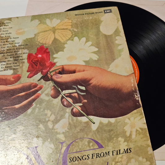Love songs from Films - superb collection of songs in VG++ condition ECLP 5788 - from original soundtracks see tracklist in description