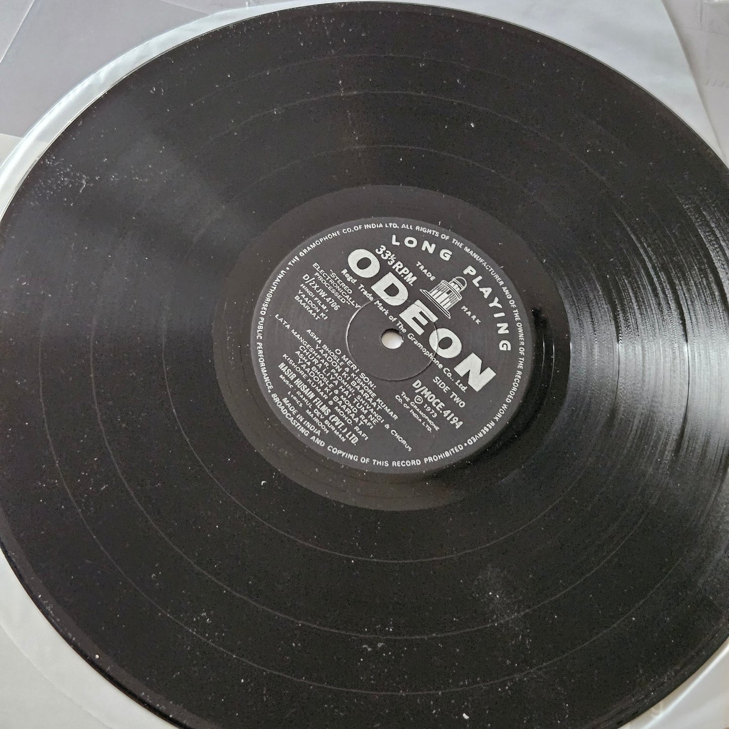 Yaadon Ki Baaraat - R. D. Burman superhit blockbuster in near mint - original soundtrack