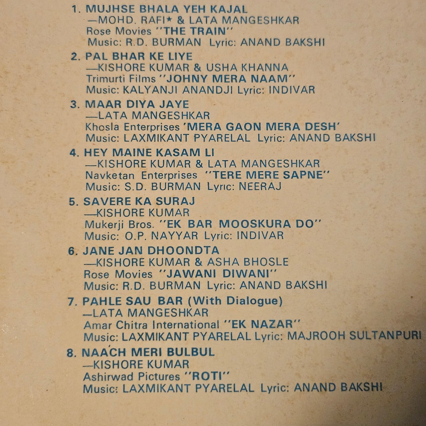 Polydor  16 top hits vol 3 in near mint - super selection of songs from original soundtracks polydor 2392160