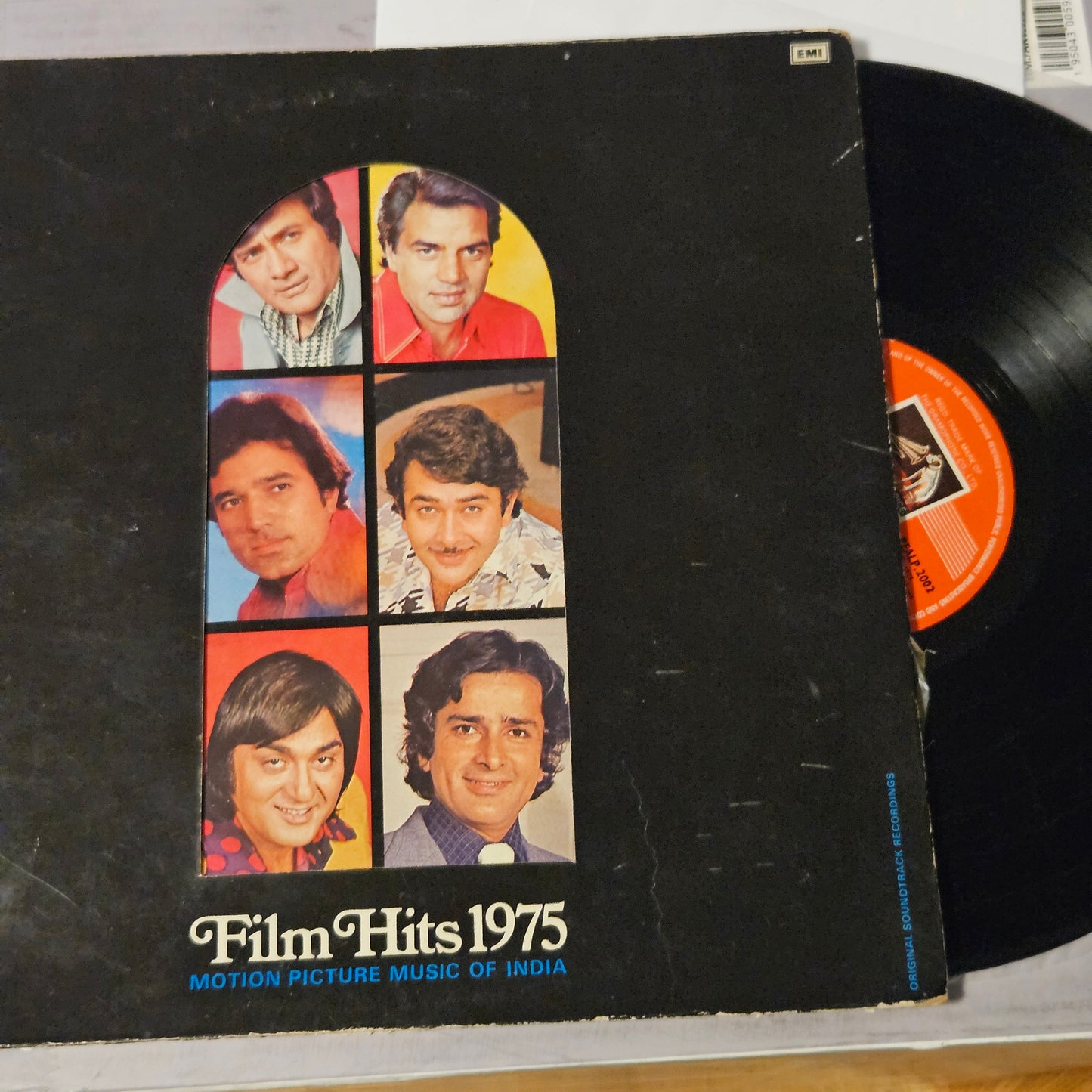 Film Hits of 1975 - Collection of superhit songs gatefold with starts pics and autographs in VG+  condition - see songs list in description - from original soundtracks