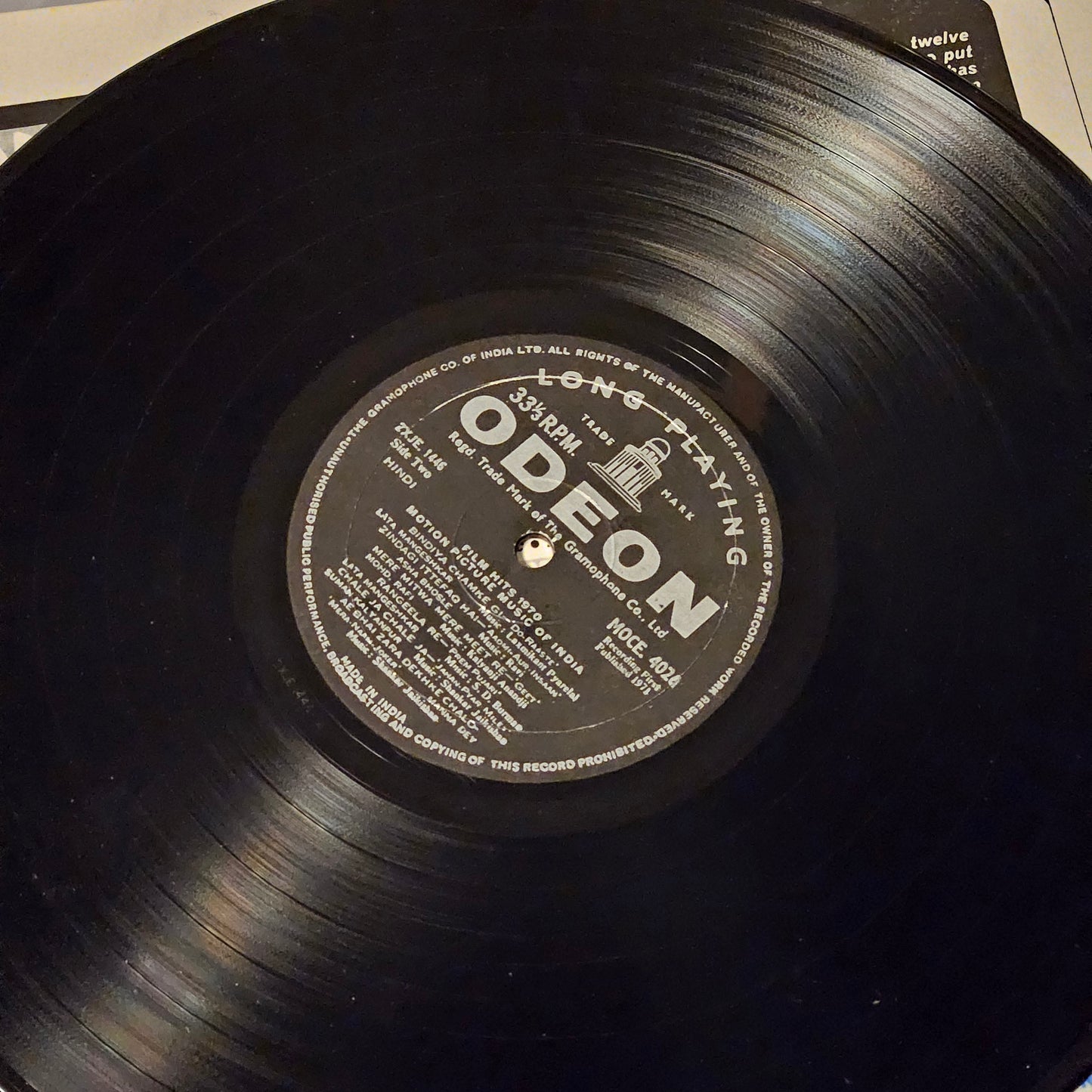 Film Hits of 1970 - Good Collection of songs Ring Odeon edition in near mint condition from original soundtracks MOCE 4026