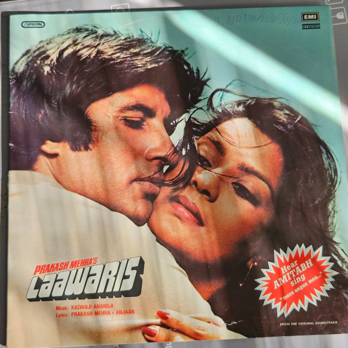 Laawaris - Amitabh blockbuster Music by Kalyanji Anandji in Psych Funk- Gatefold edition in VG++ condition