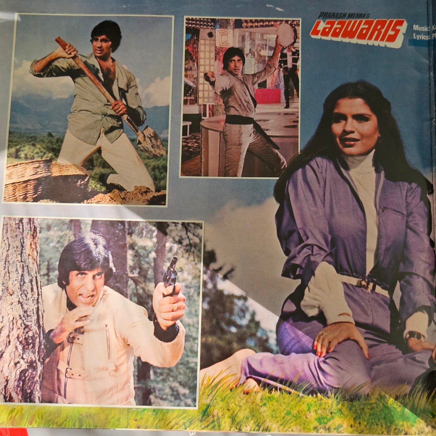 Laawaris - Amitabh blockbuster Music by Kalyanji Anandji in Psych Funk- Gatefold edition in VG++ condition