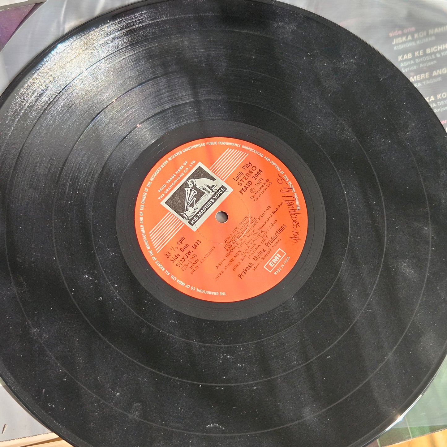 Laawaris - Amitabh blockbuster Music by Kalyanji Anandji in Psych Funk- Gatefold edition in VG++ condition