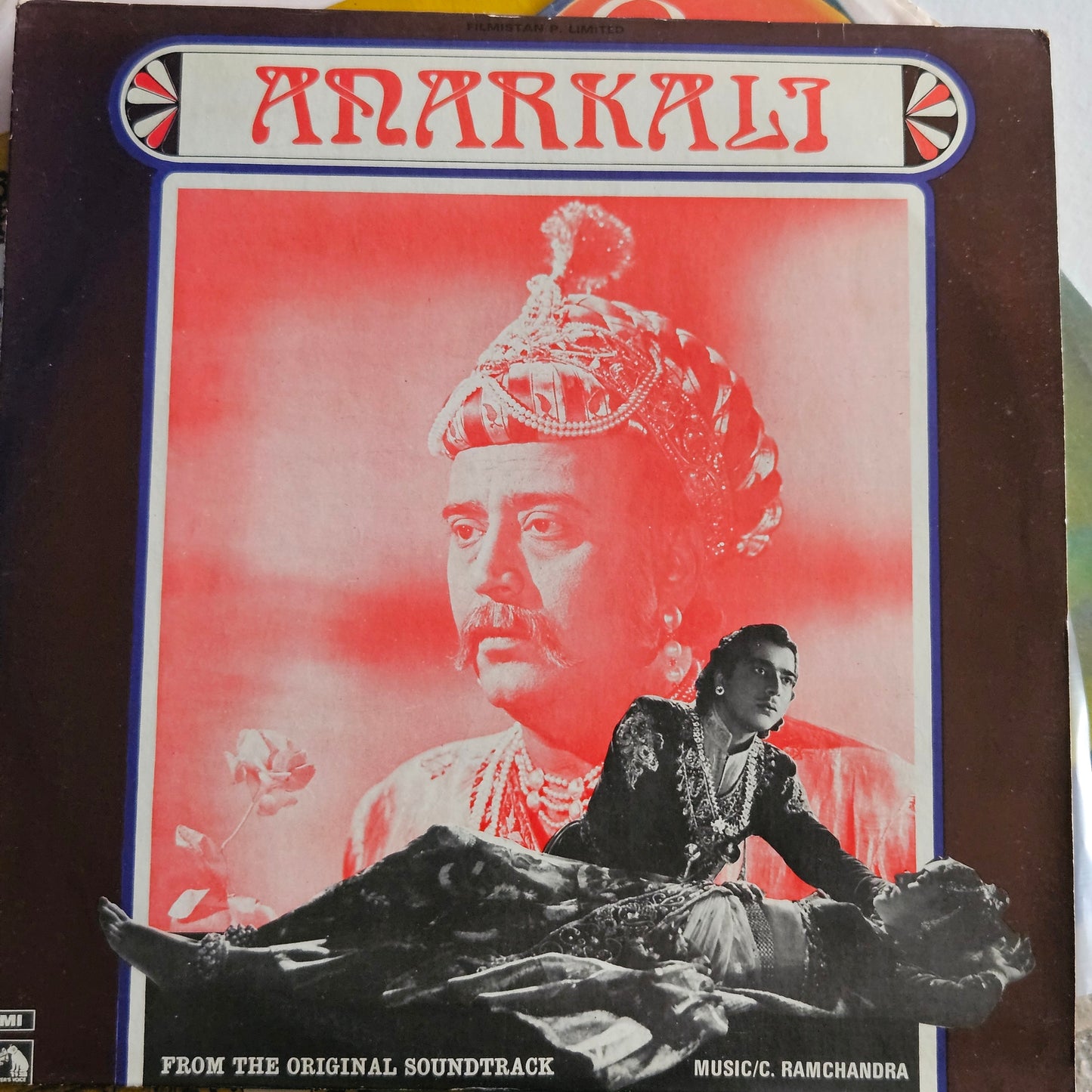 3 LPs classic Bollywood OST Bahu Begum , Anarkali and Chitralekha in near mint in Pristine condition