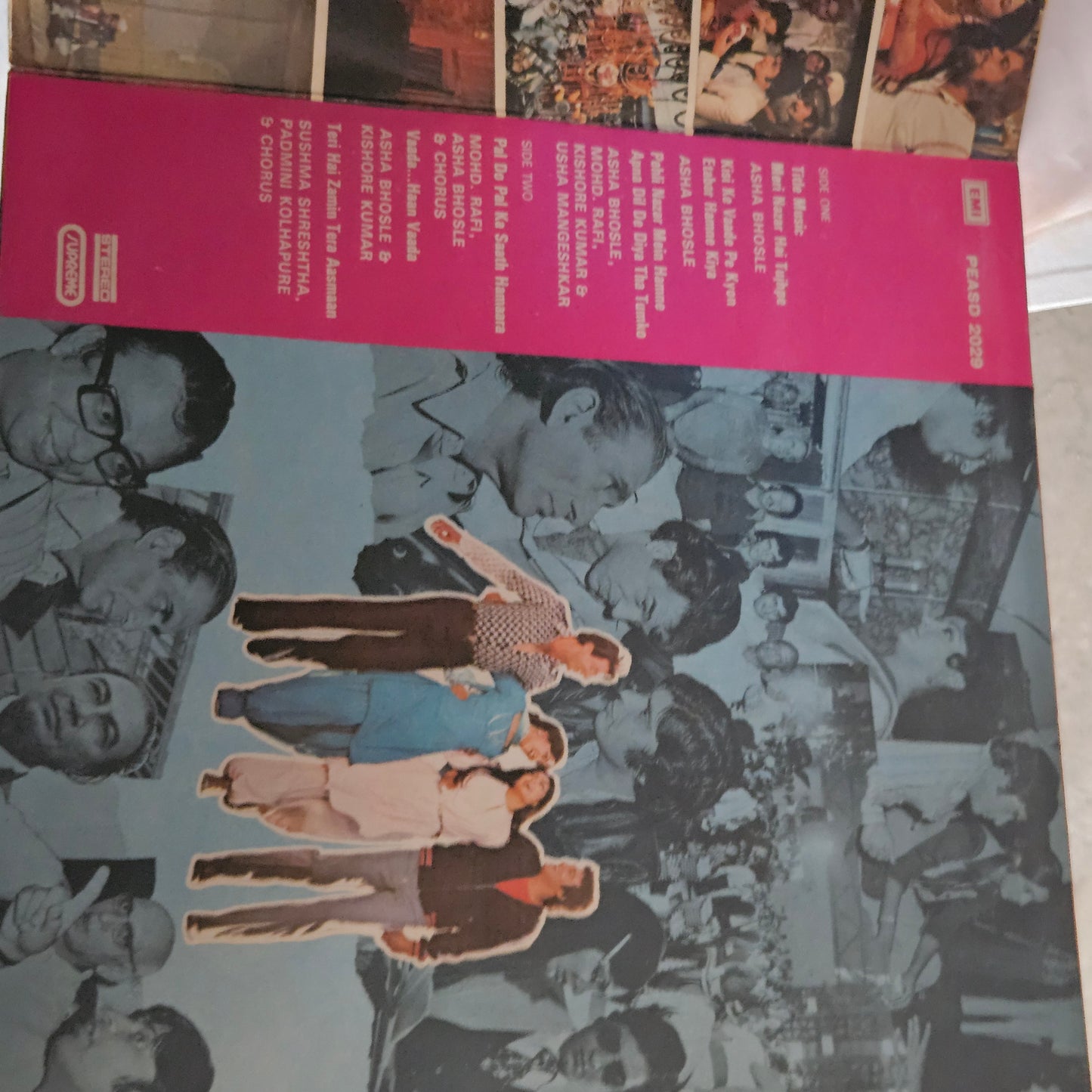 The Burning Train - R. D. Burman Superhit Blockbuster in near mint condition - original soundtrack 1979 release in Supreme Stereo